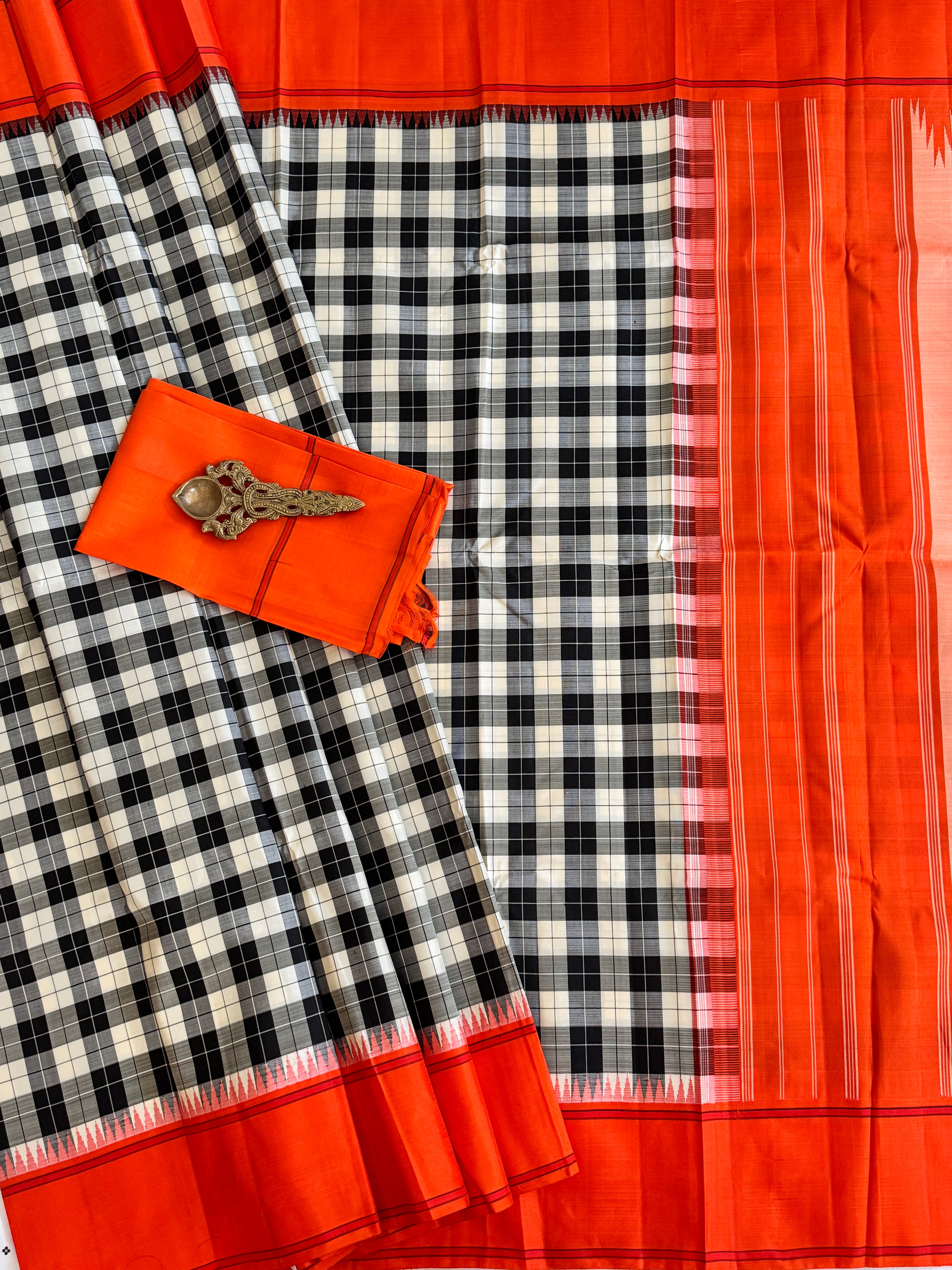 Kanjeevaram Handloom Pure Silk Saree