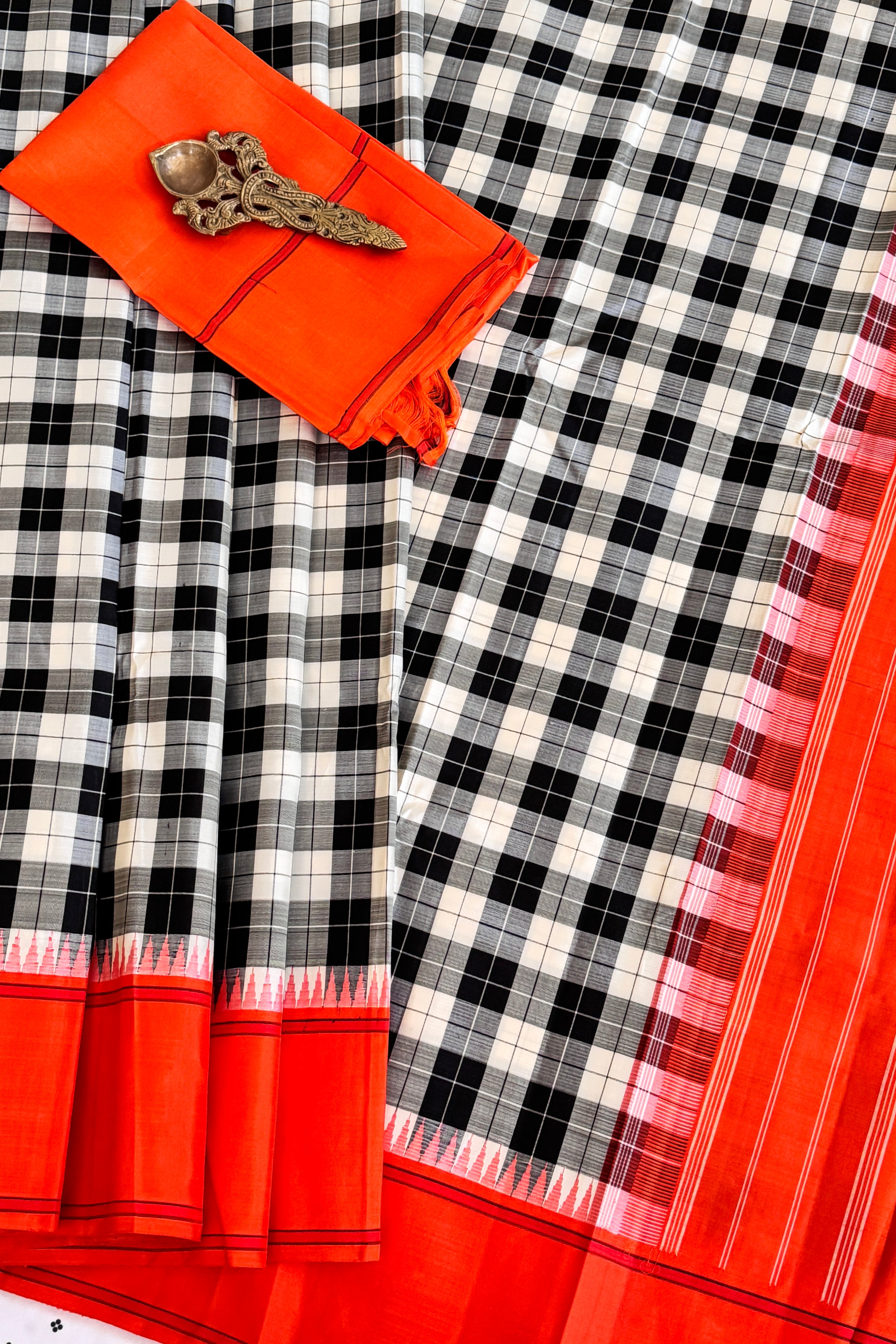 Kanjeevaram Handloom Pure Silk Saree