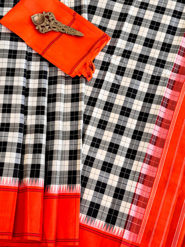 Kanjeevaram Handloom Pure Silk Saree