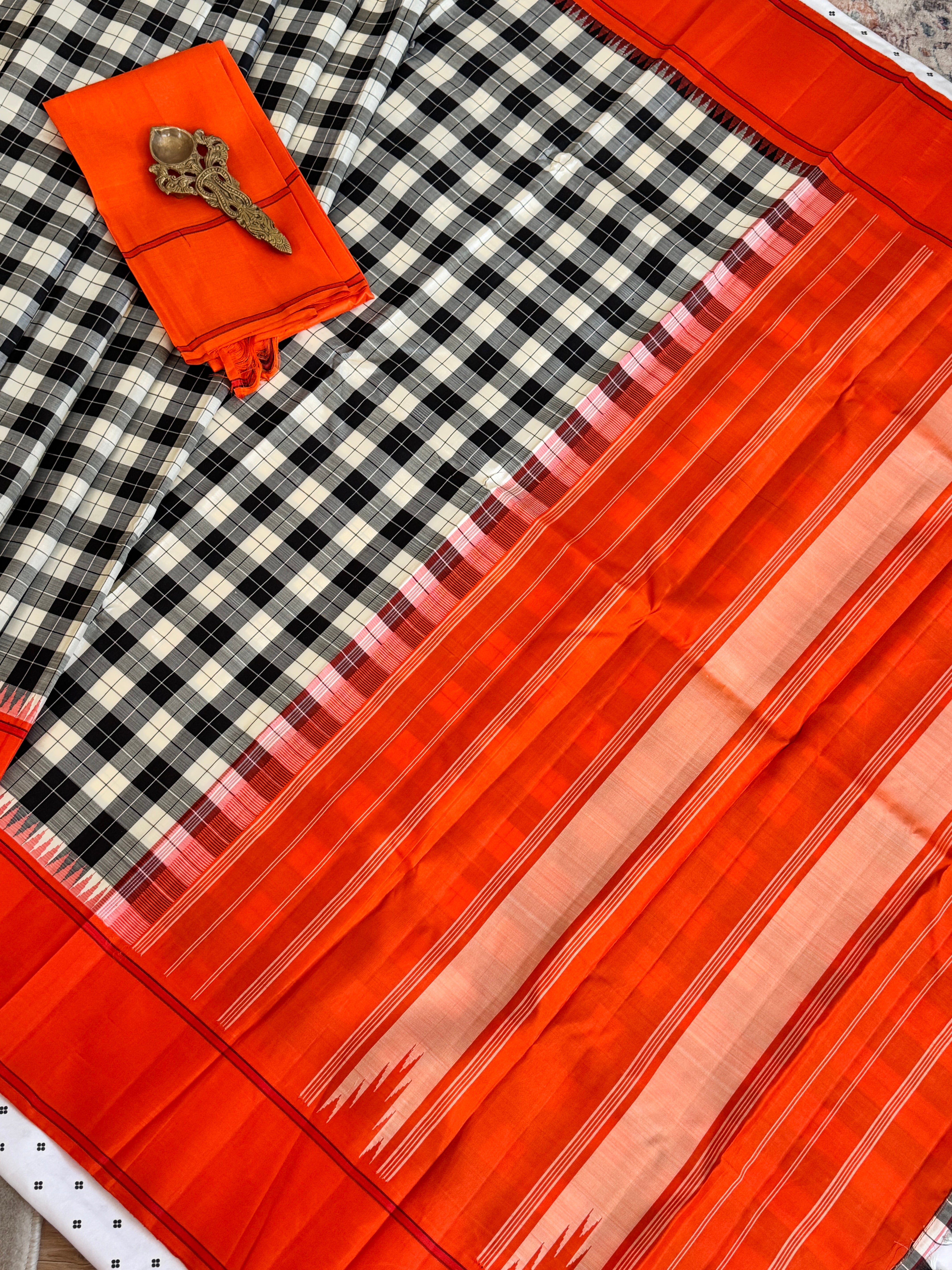 Kanjeevaram Handloom Pure Silk Saree