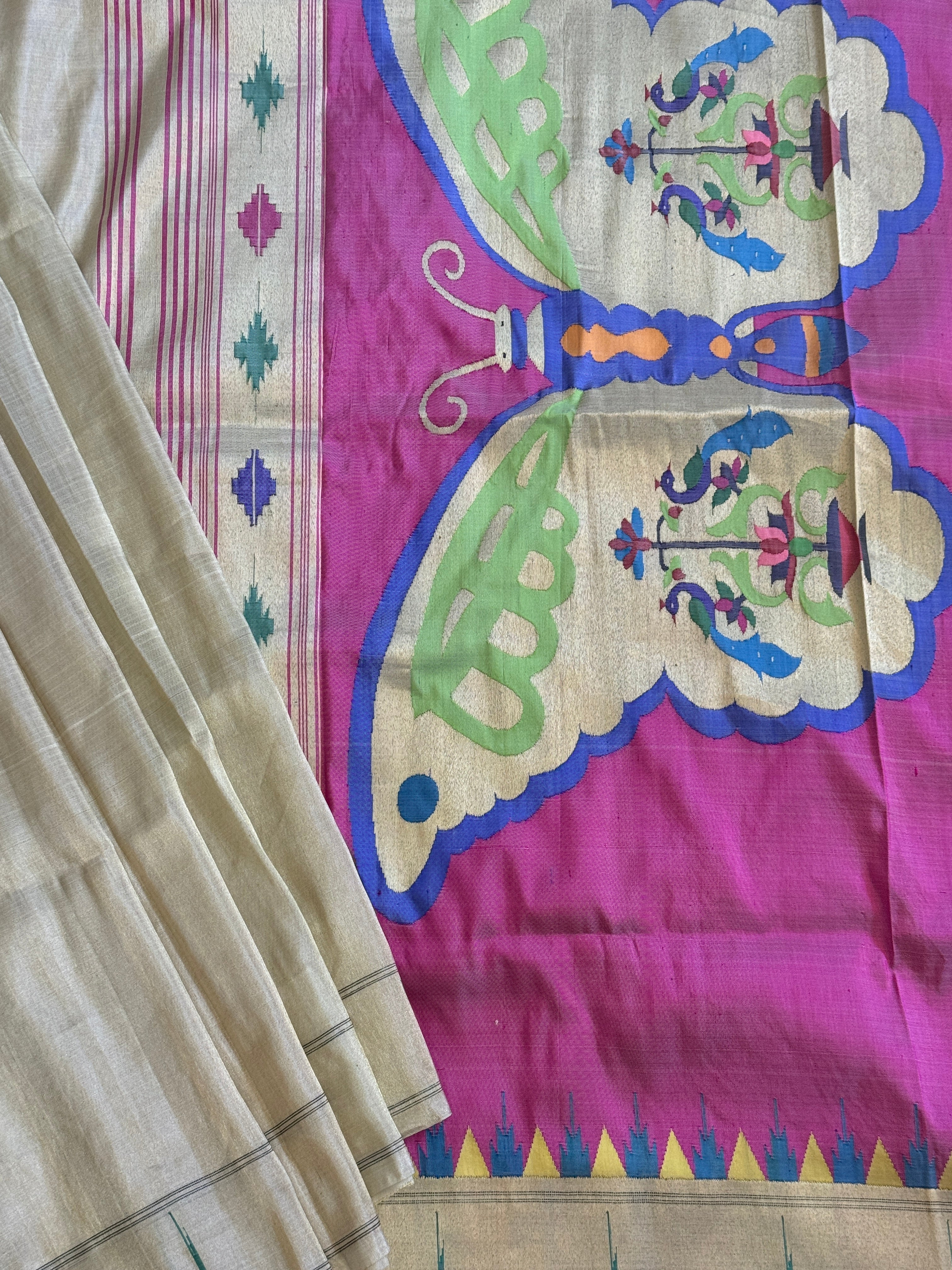 Paithani Pure silk handloom saree