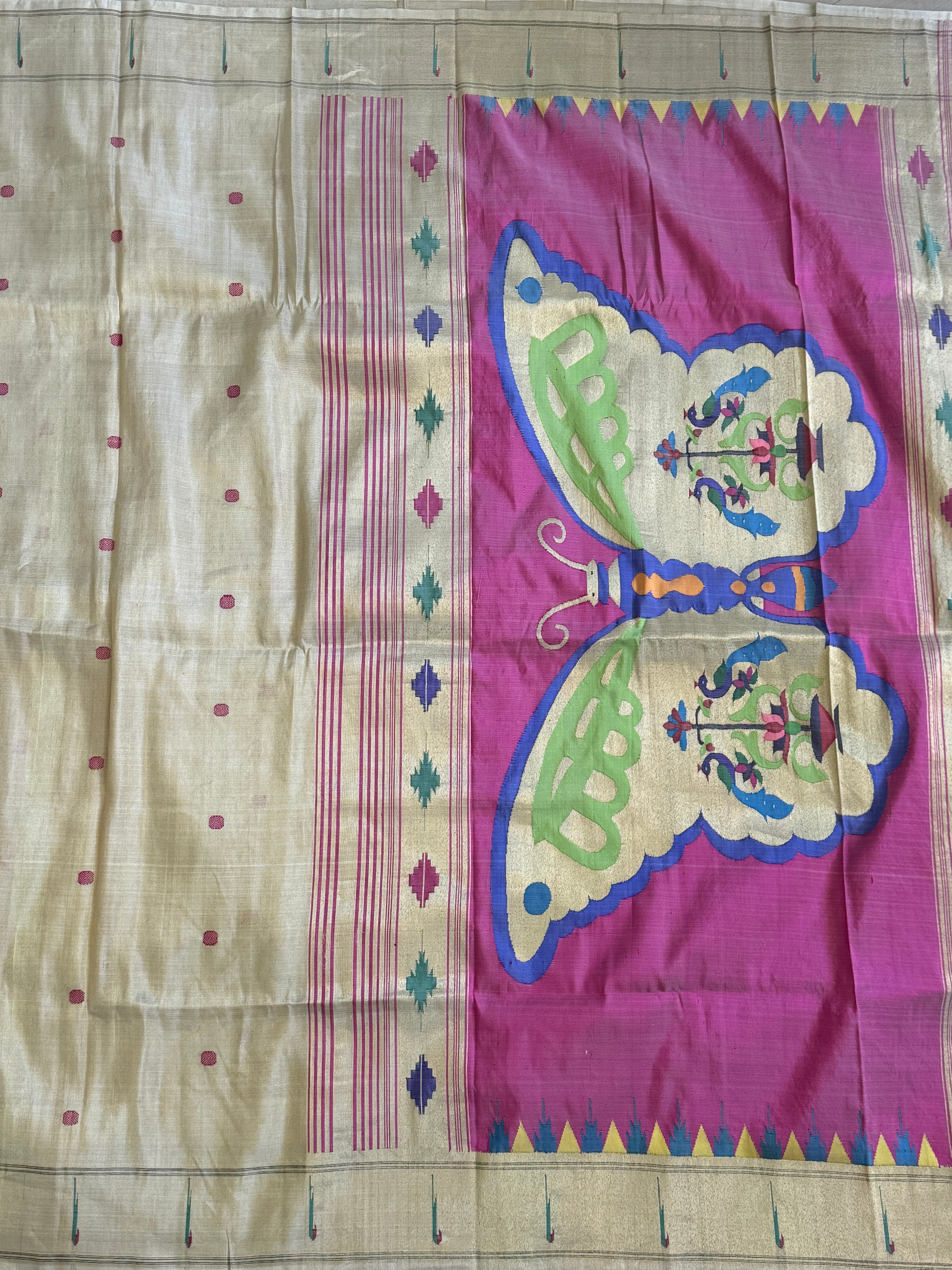 Paithani Pure silk handloom saree