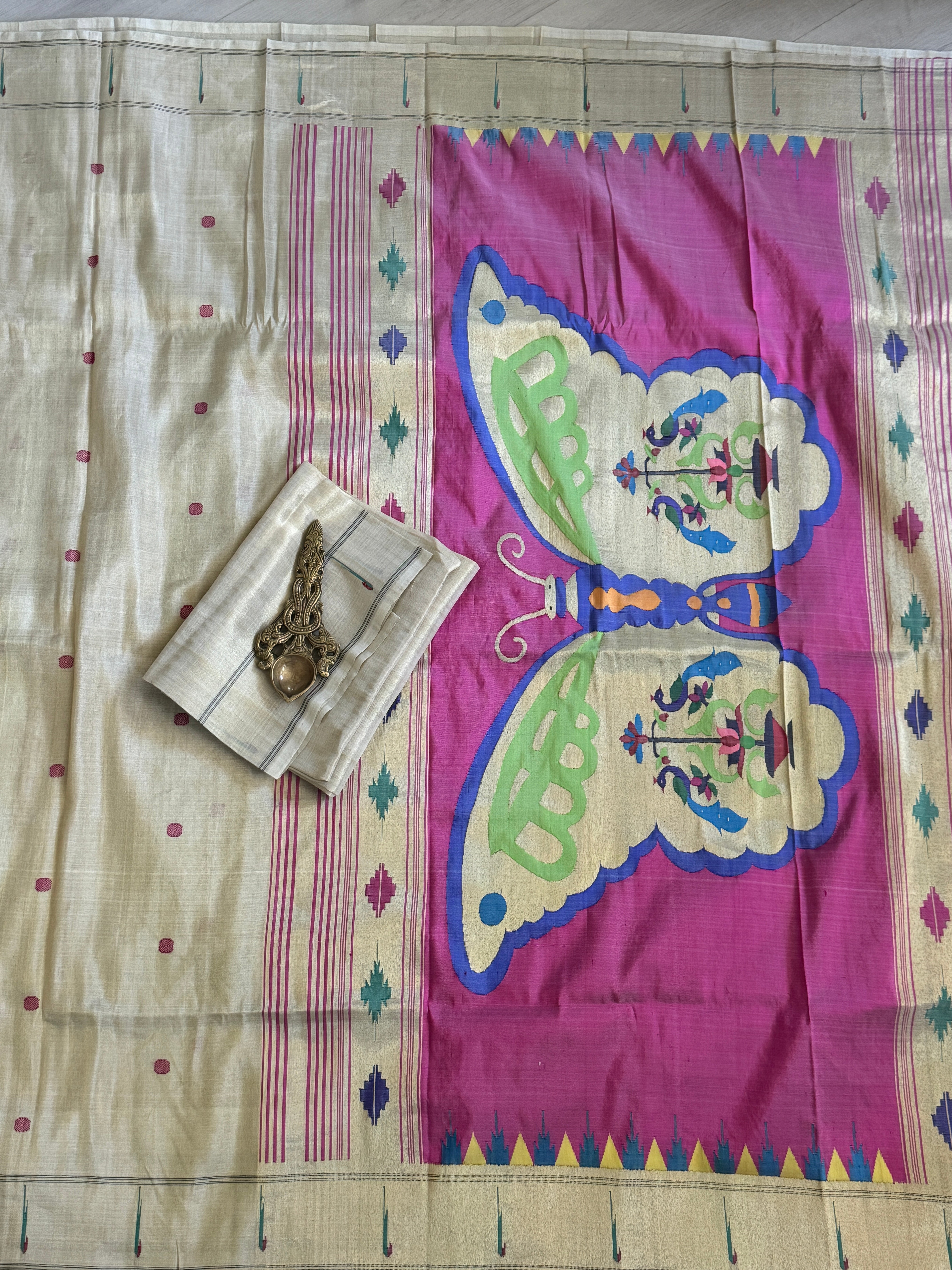Paithani Pure silk handloom saree