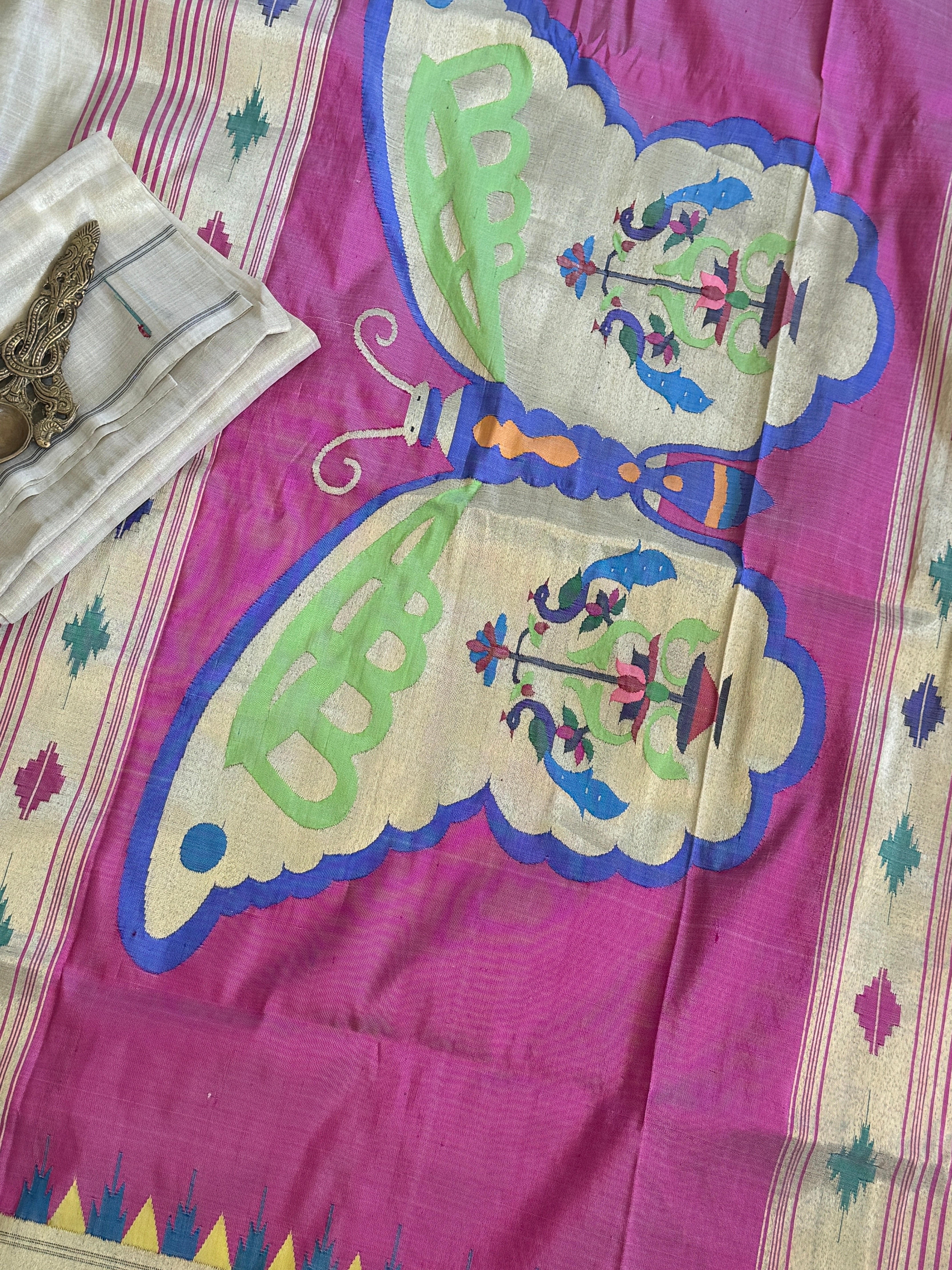 Paithani Pure silk handloom saree
