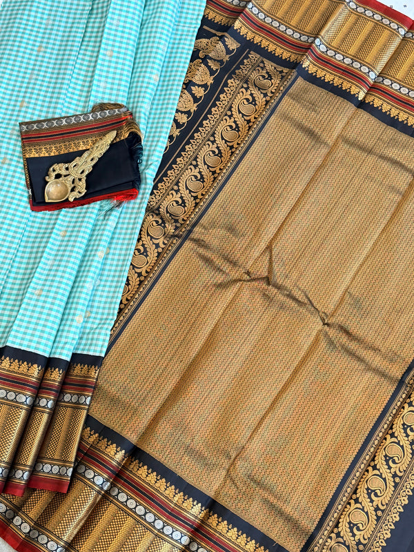 Kuttu Gadwal Pure Silk Handloom Saree