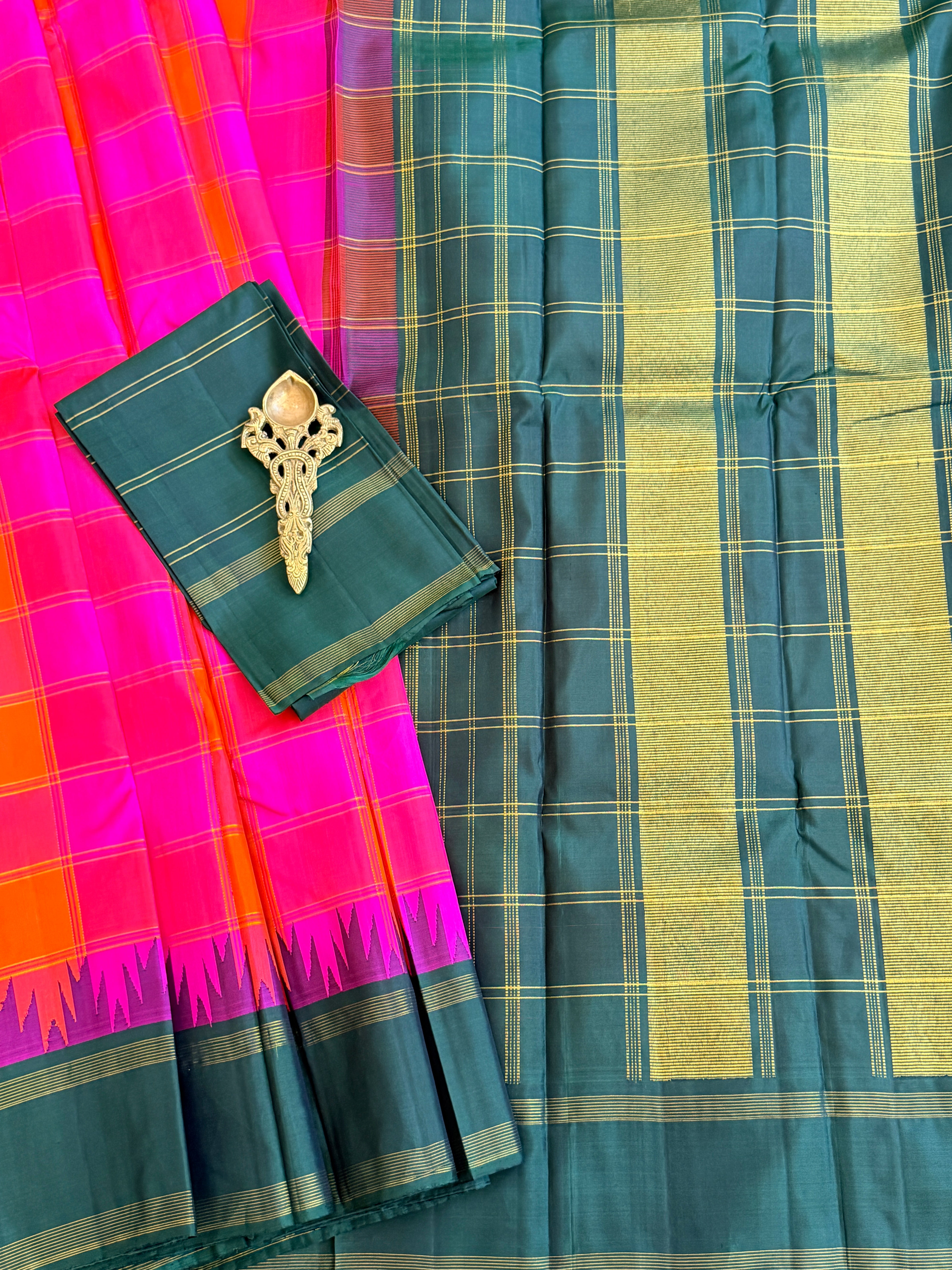 Kanjeevaram Handloom Pure Silk Saree