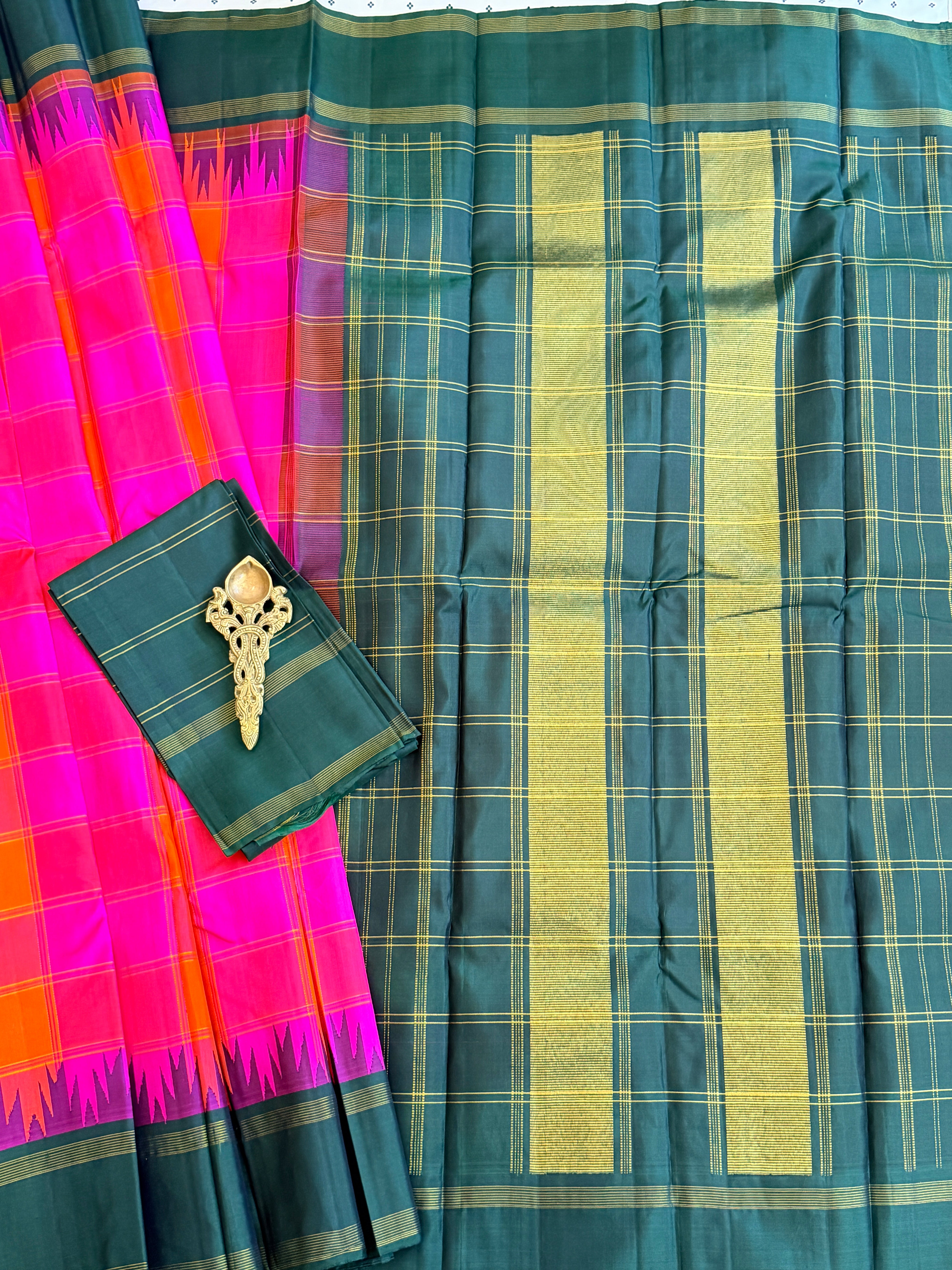 Kanjeevaram Handloom Pure Silk Saree