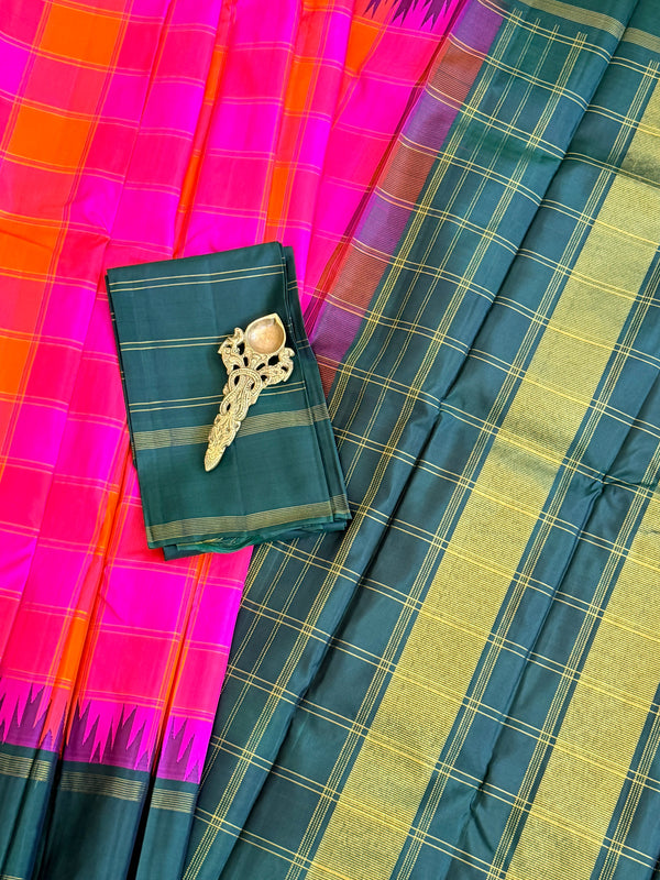 Kanjeevaram Handloom Pure Silk Saree