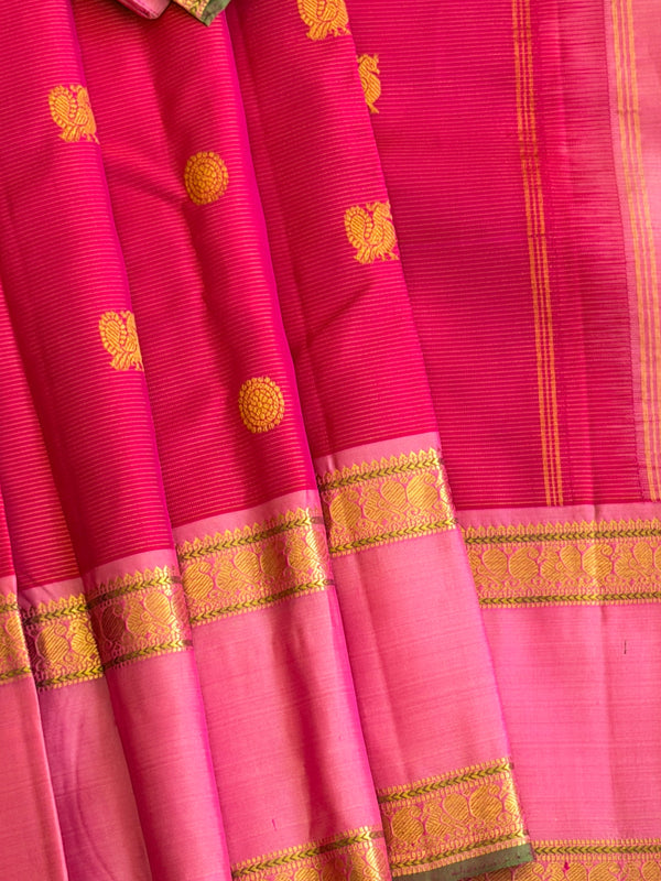 Kanjeevaram Handloom Pure Silk Saree