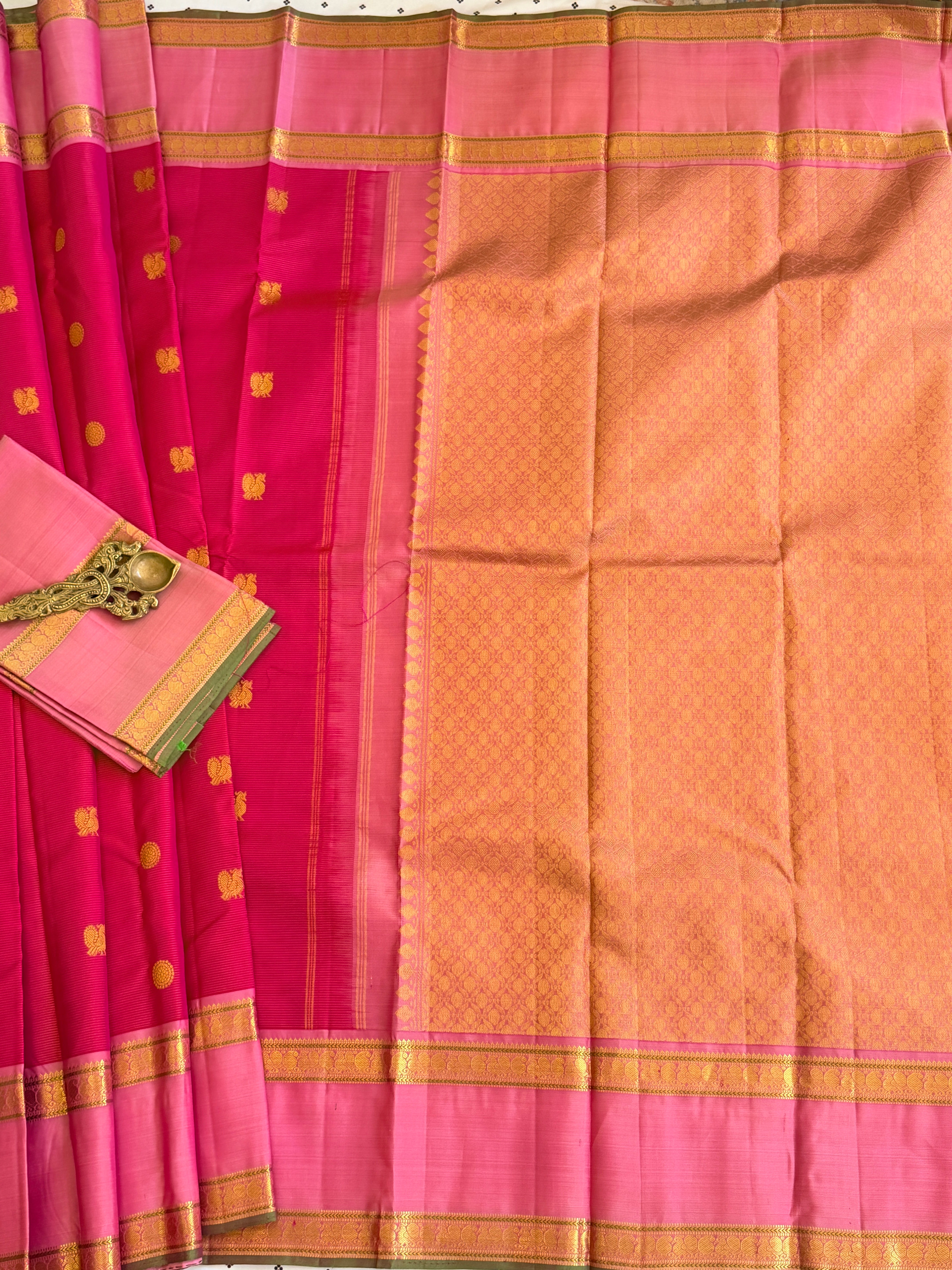 Kanjeevaram Handloom Pure Silk Saree