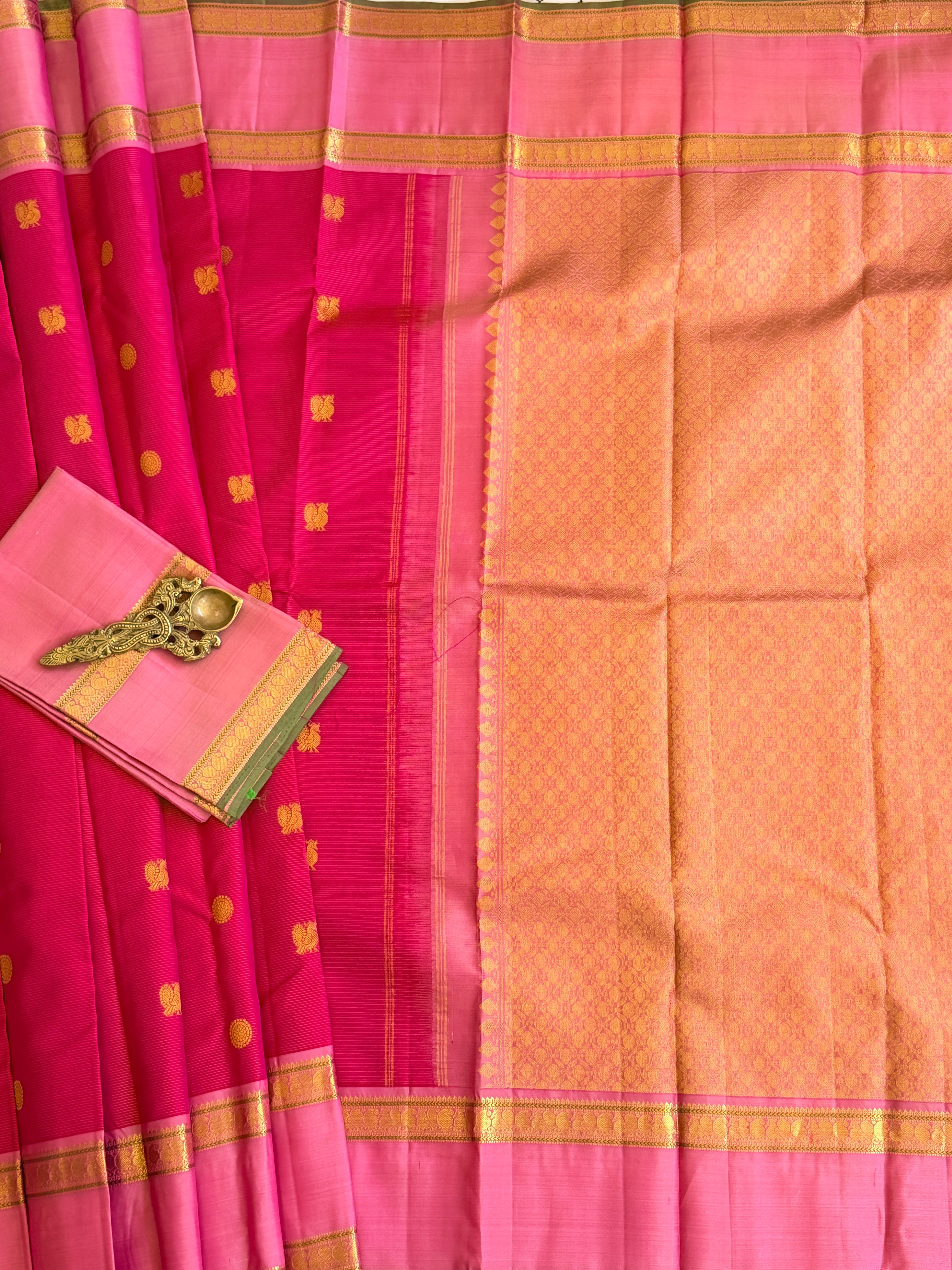 Kanjeevaram Handloom Pure Silk Saree