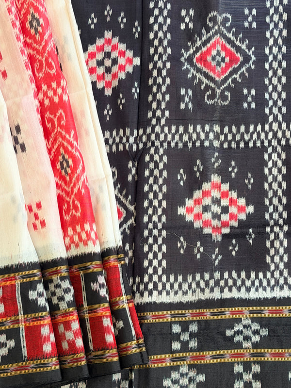 White red check khandua