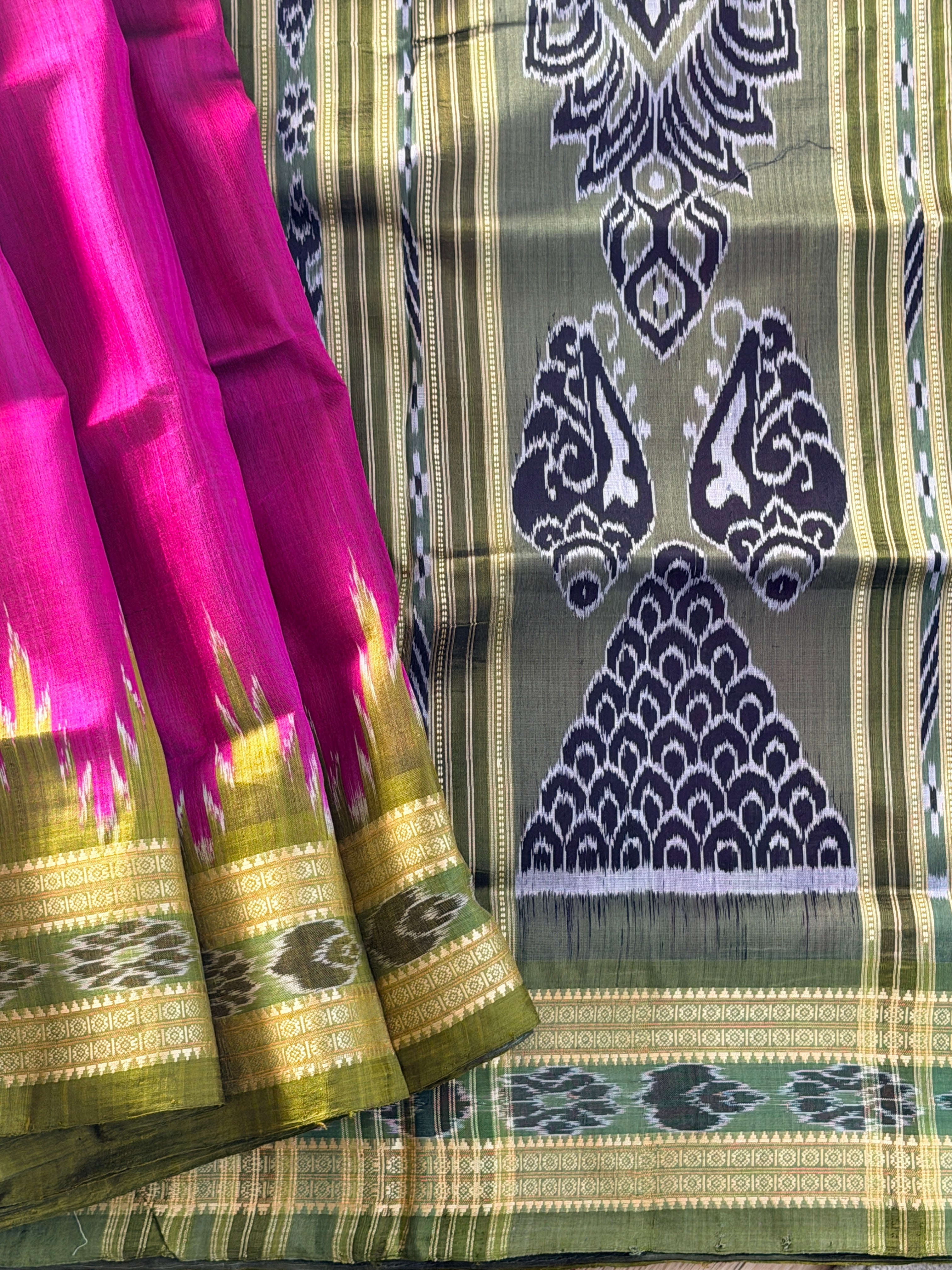 Mini butii khandua silk saree no bp