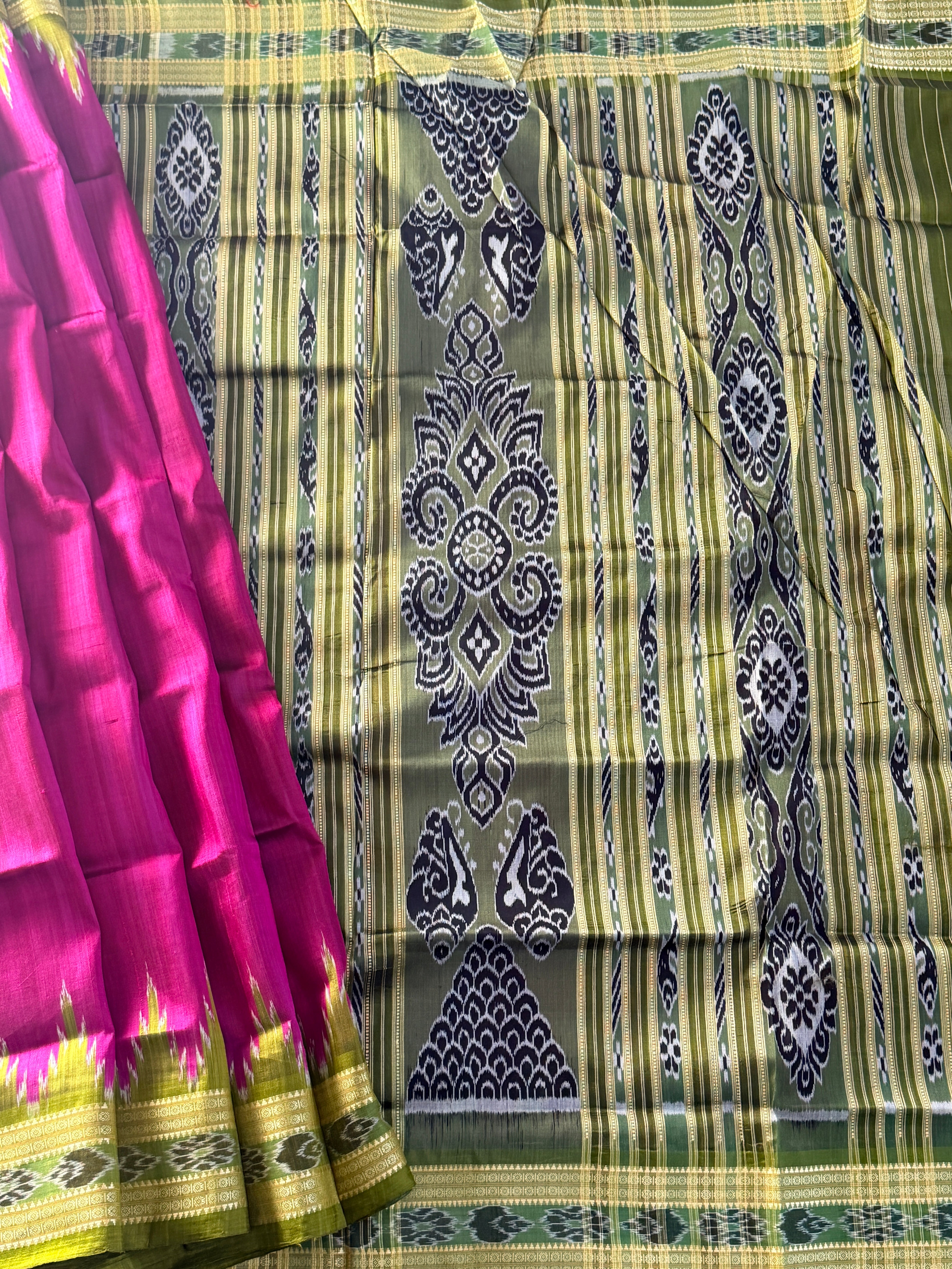 Mini butii khandua silk saree no bp