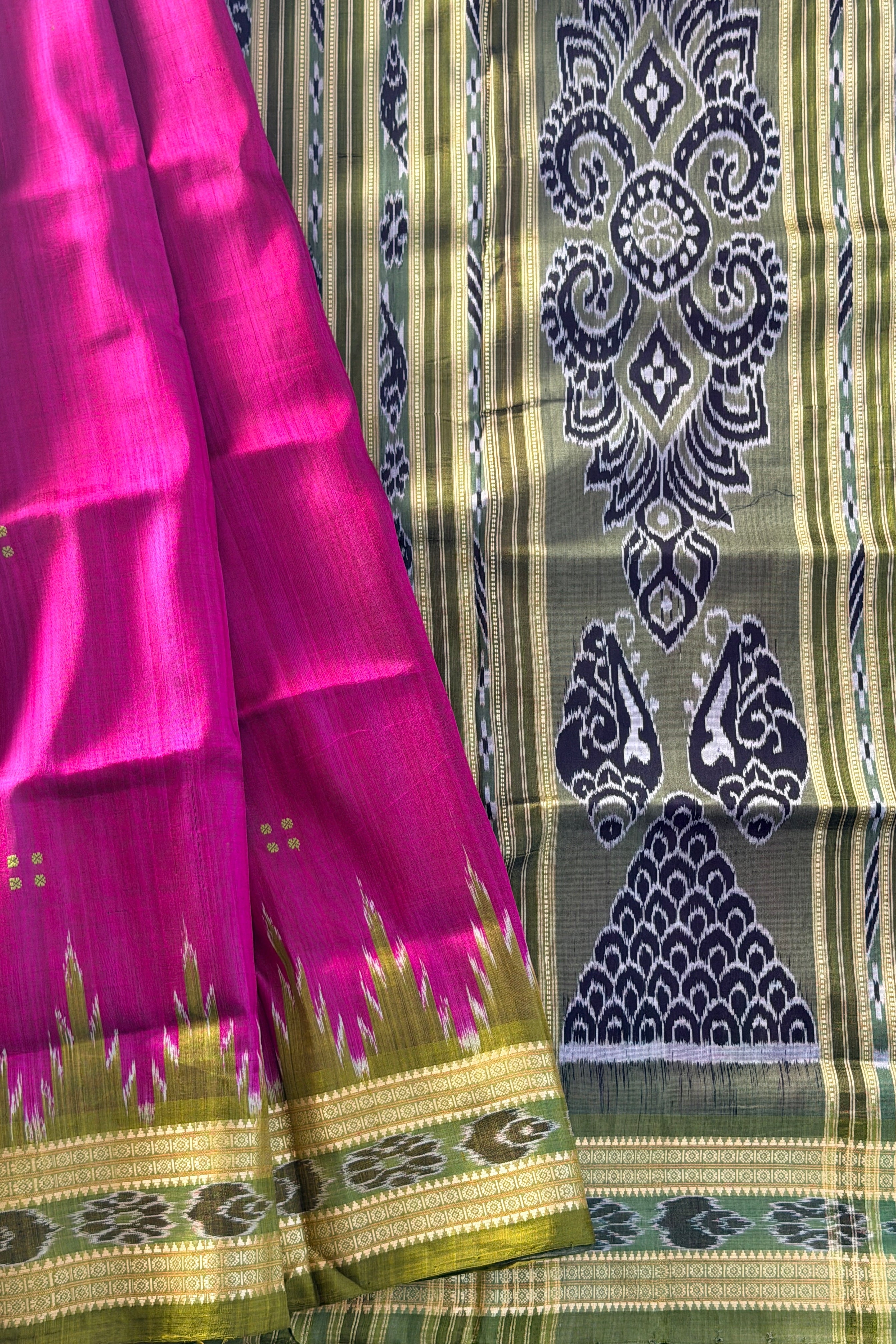 Mini butii khandua silk saree no bp