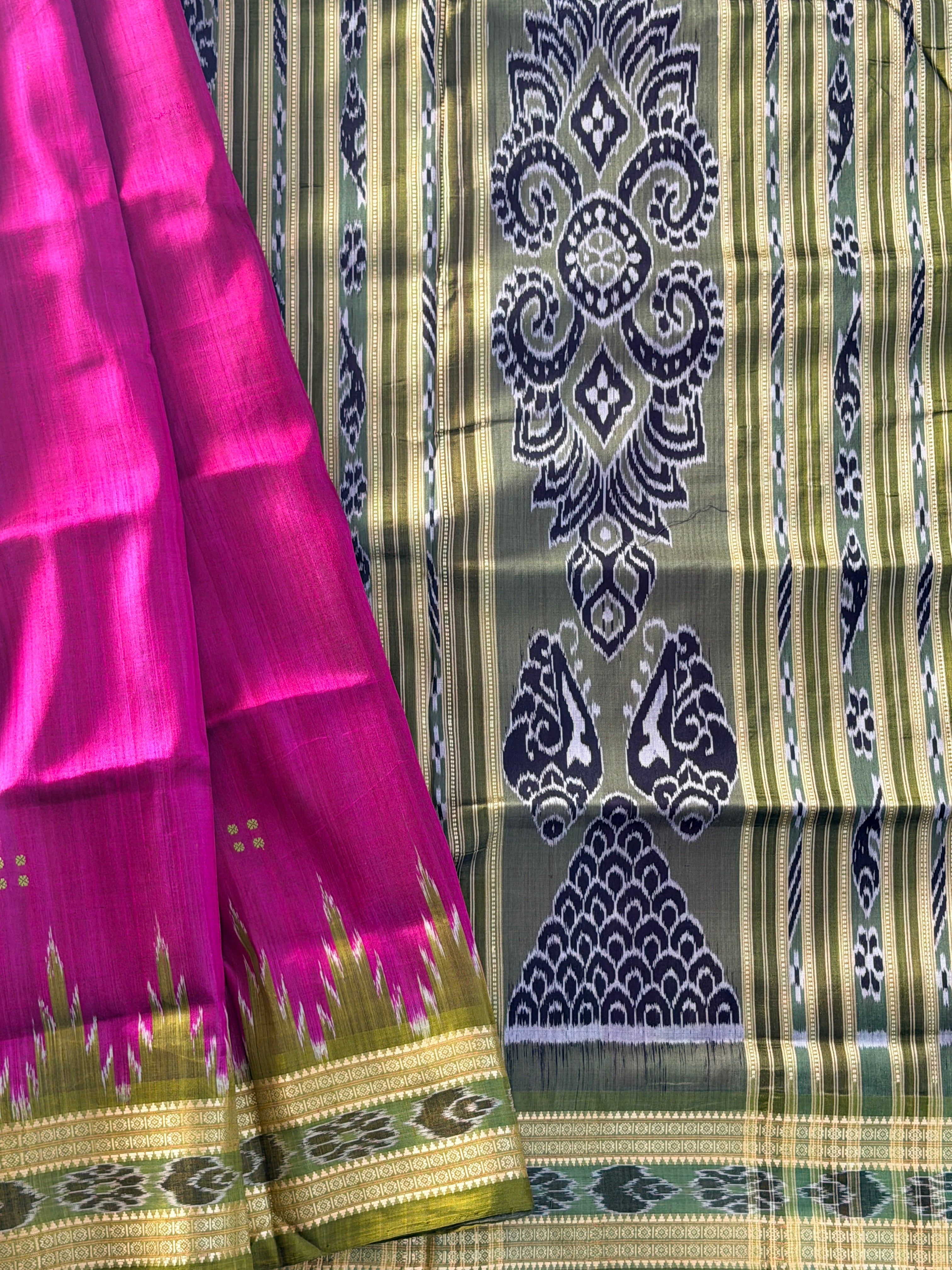 Mini butii khandua silk saree no bp