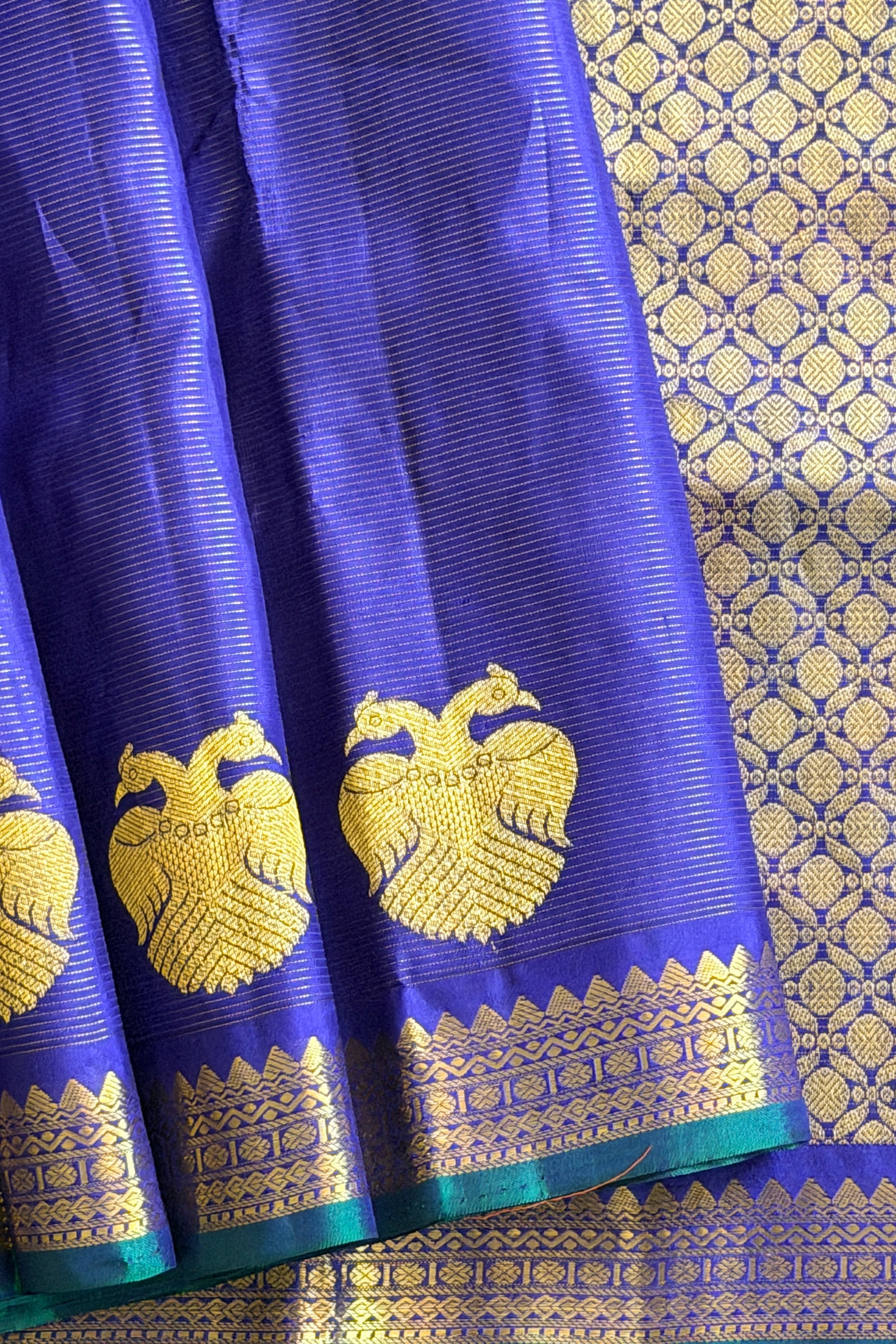 Kanjeevaram Handloom Pure Silk Saree