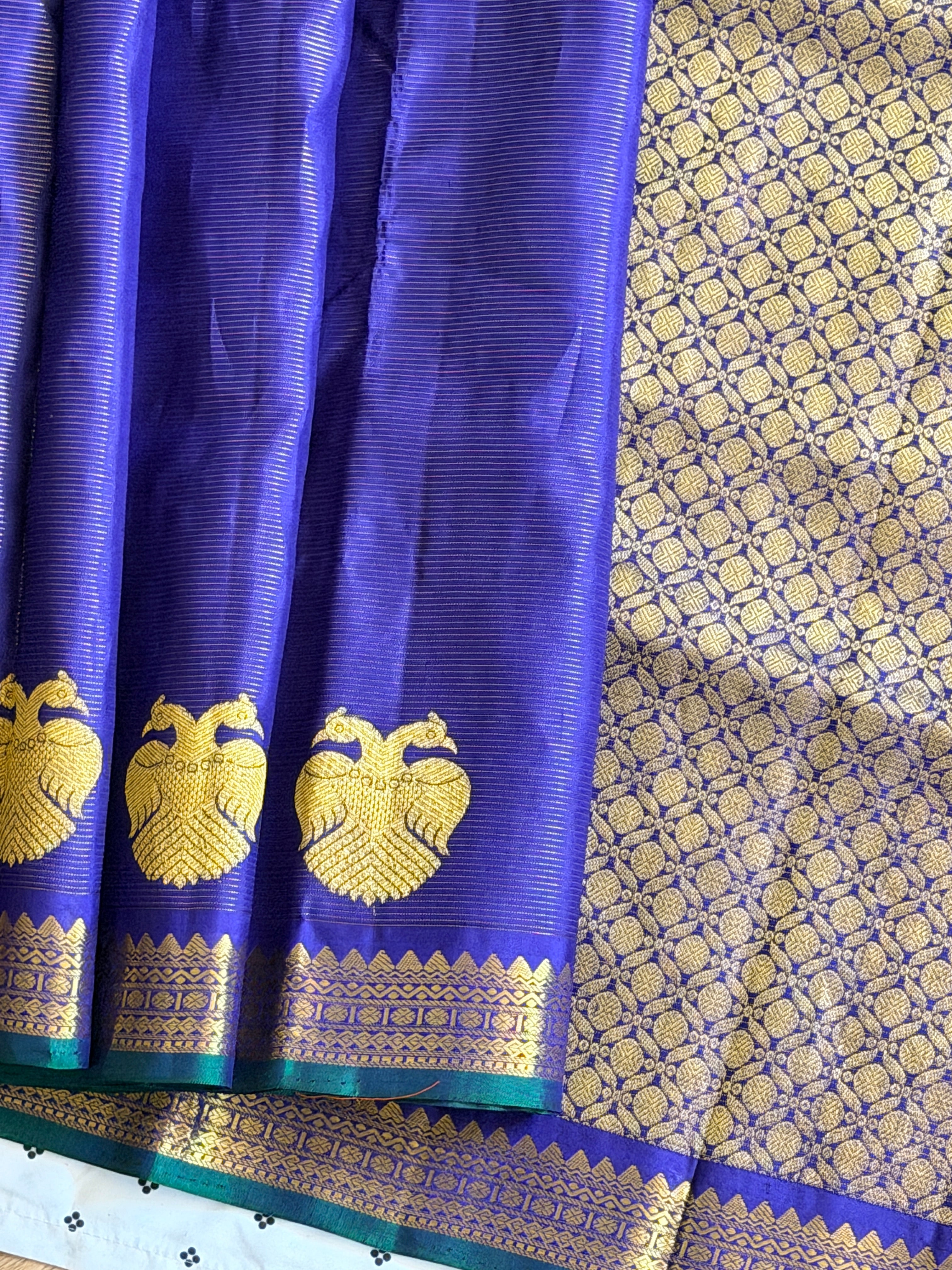 Kanjeevaram Handloom Pure Silk Saree