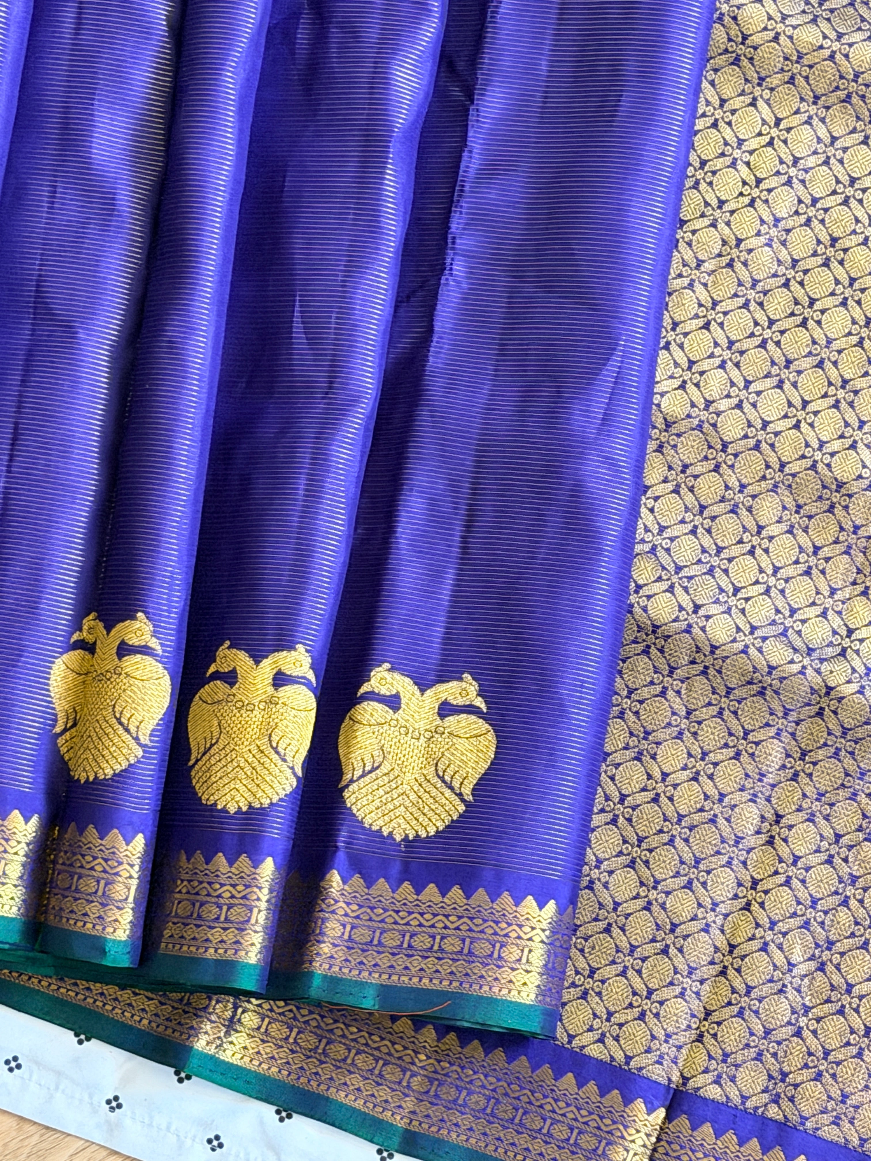 Kanjeevaram Handloom Pure Silk Saree