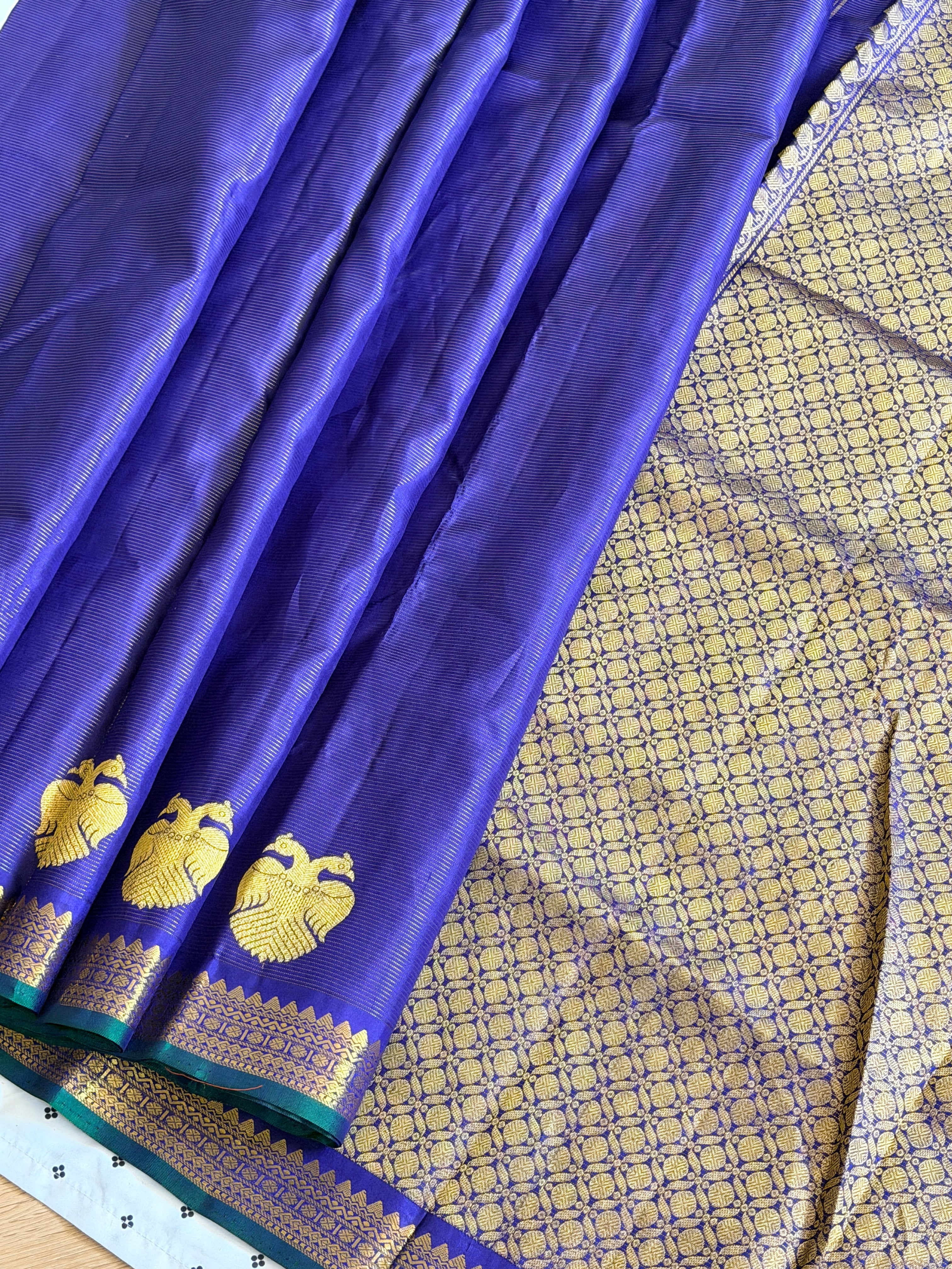 Kanjeevaram Handloom Pure Silk Saree