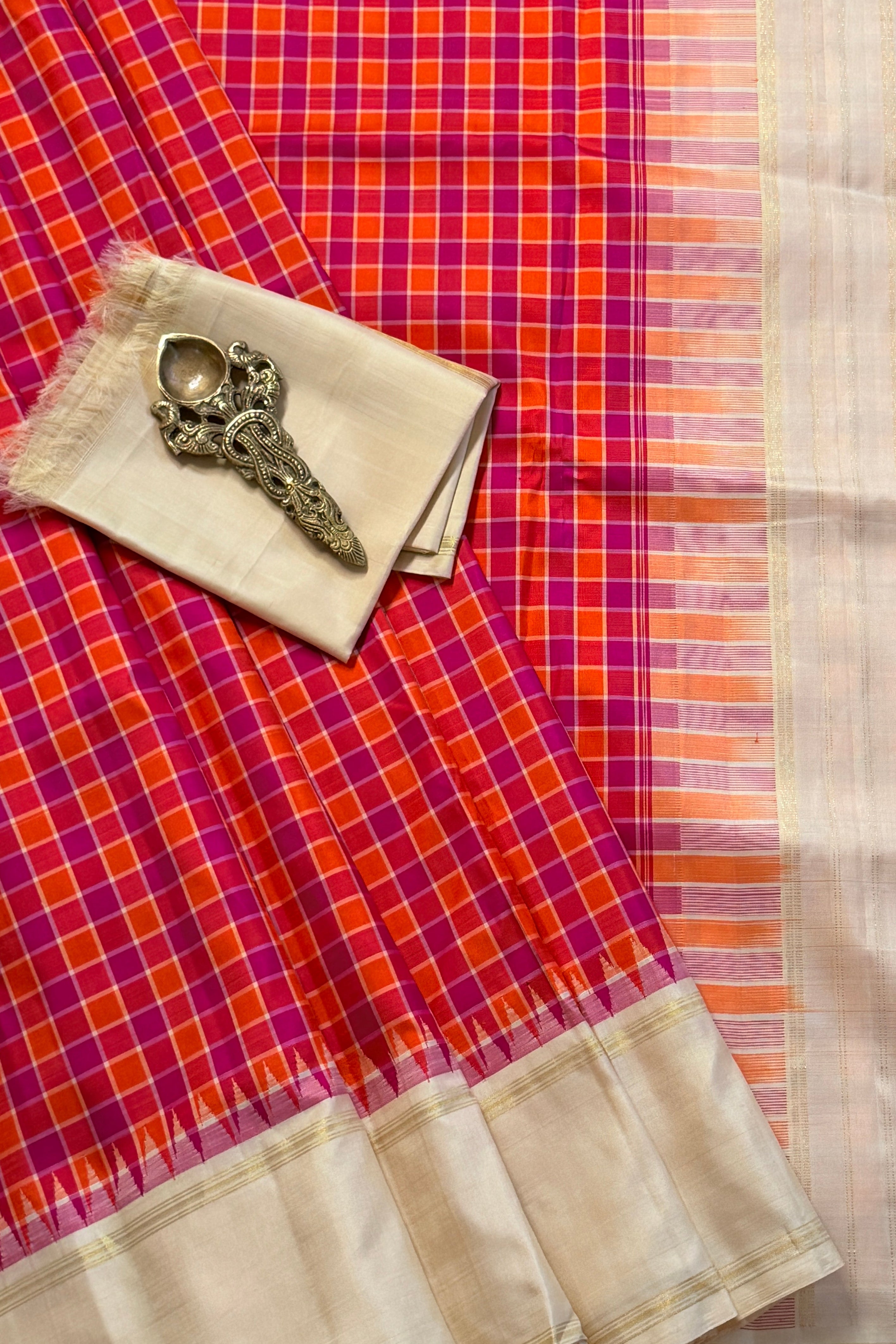 Kanjeevaram Handloom Pure Silk Saree