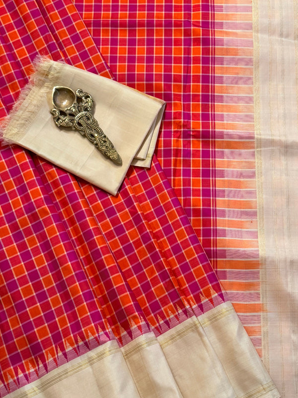 Kanjeevaram Handloom Pure Silk Saree