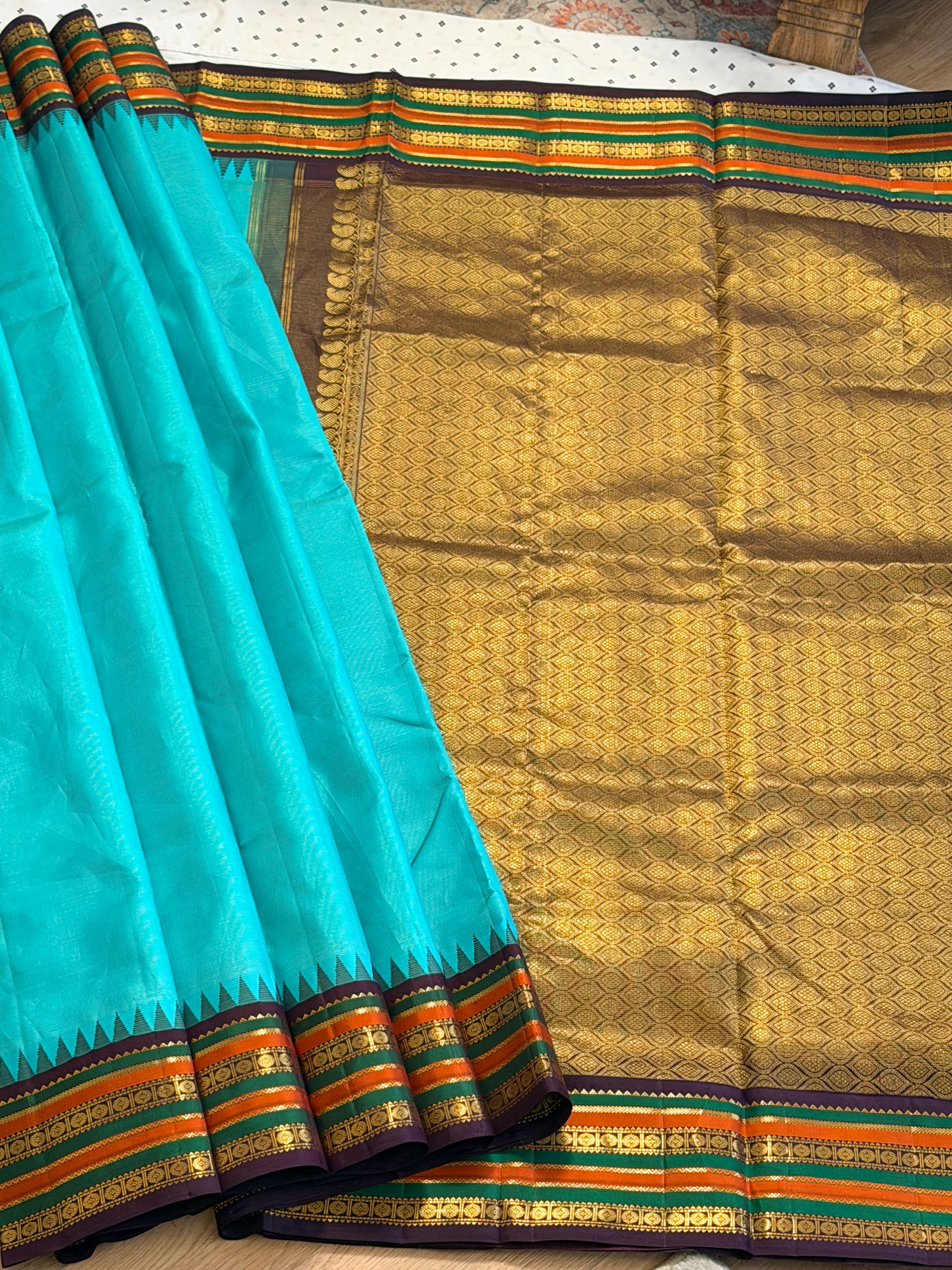 Kanjeevaram Handloom Pure Silk Saree