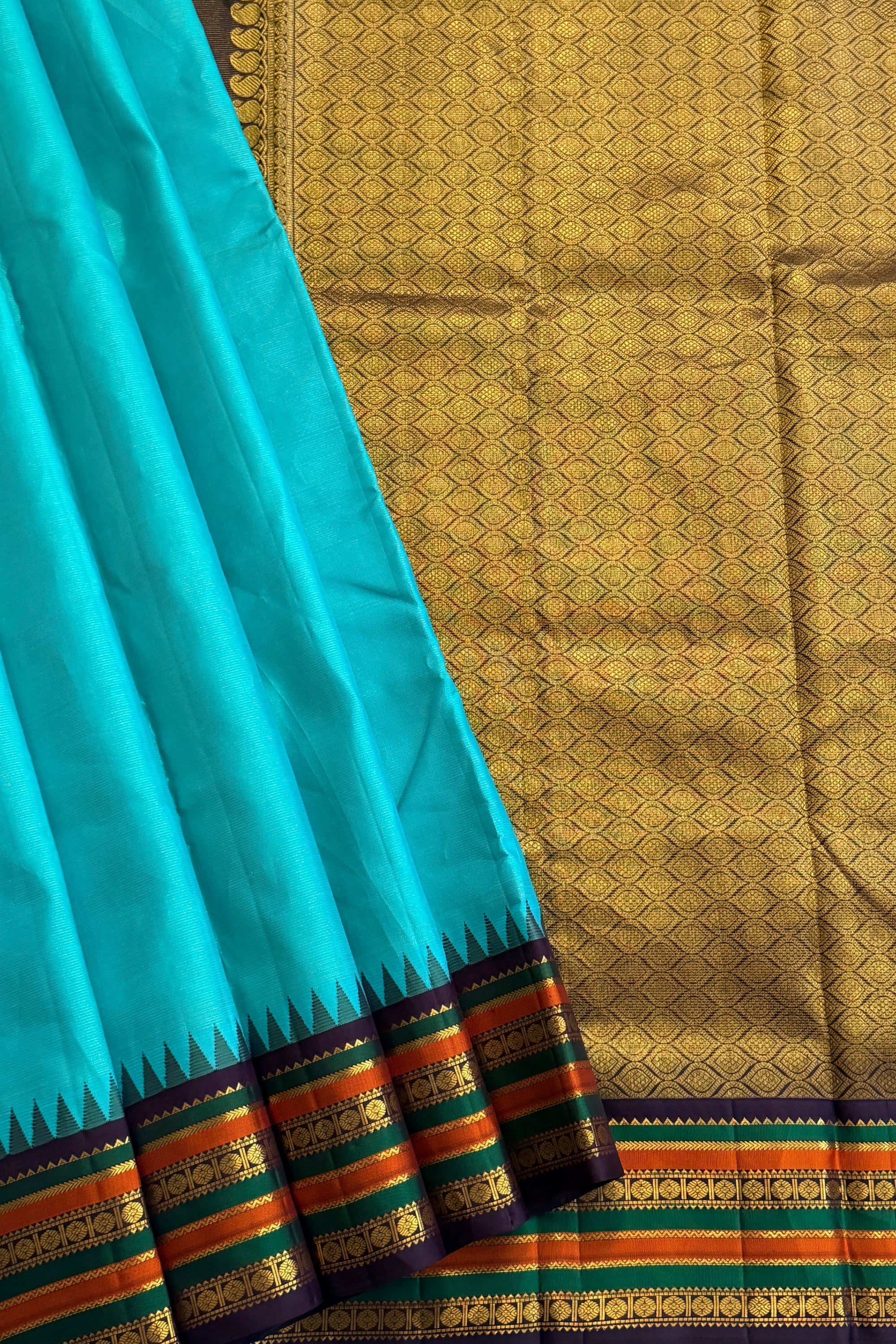 Kanjeevaram Handloom Pure Silk Saree