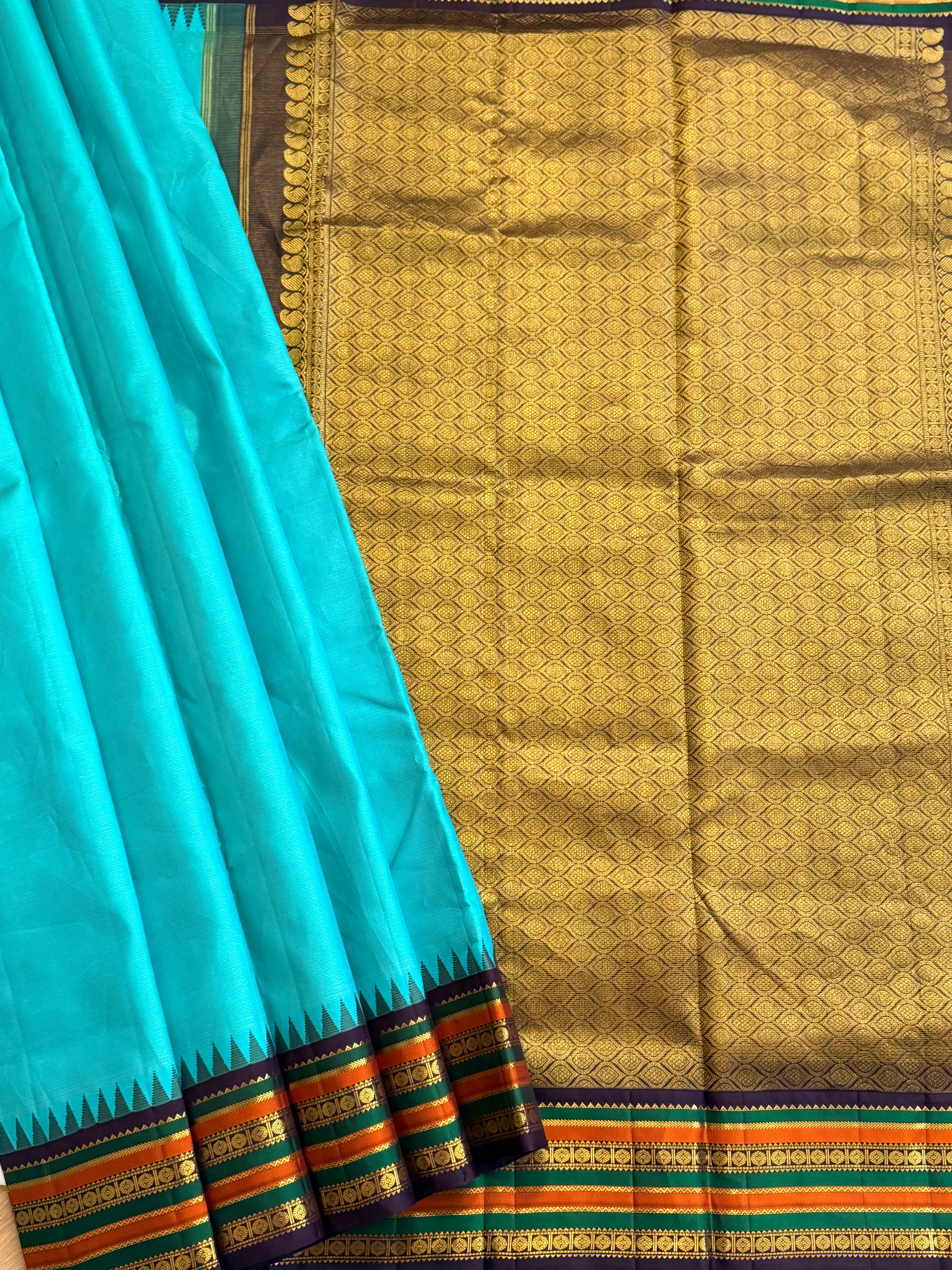 Kanjeevaram Handloom Pure Silk Saree