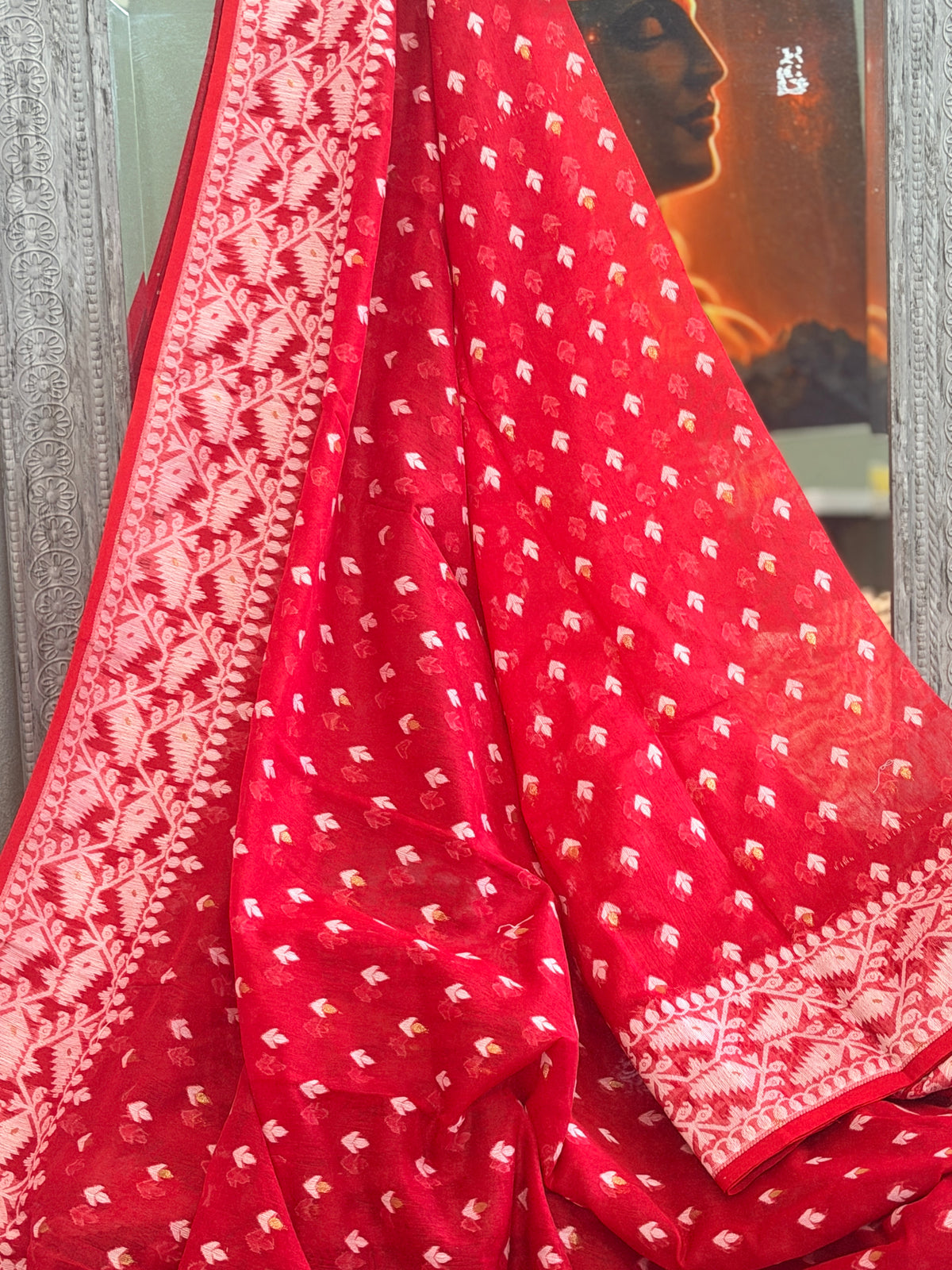 Muslin Jamdani Saree