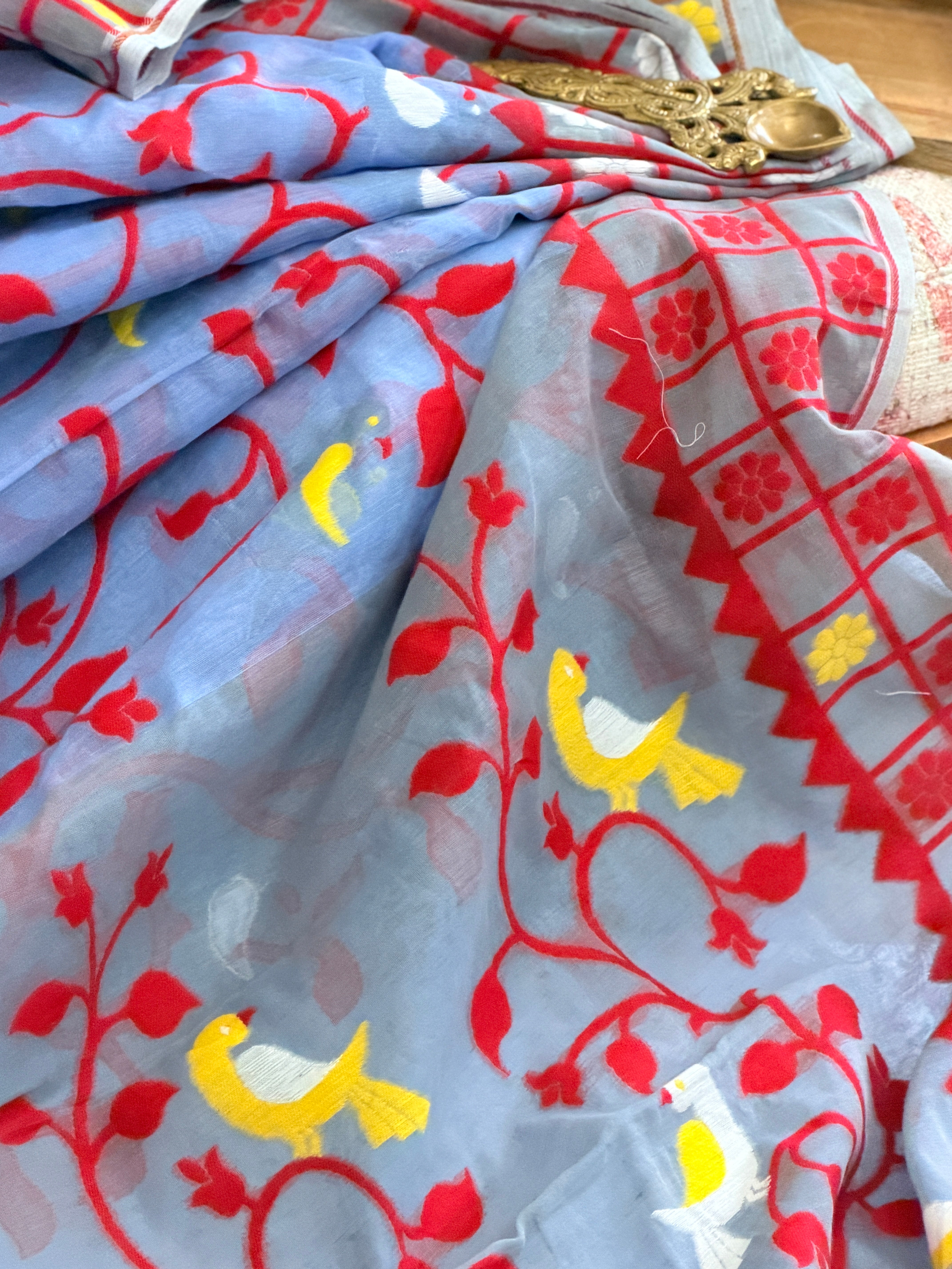 Muslin Jamdani Saree