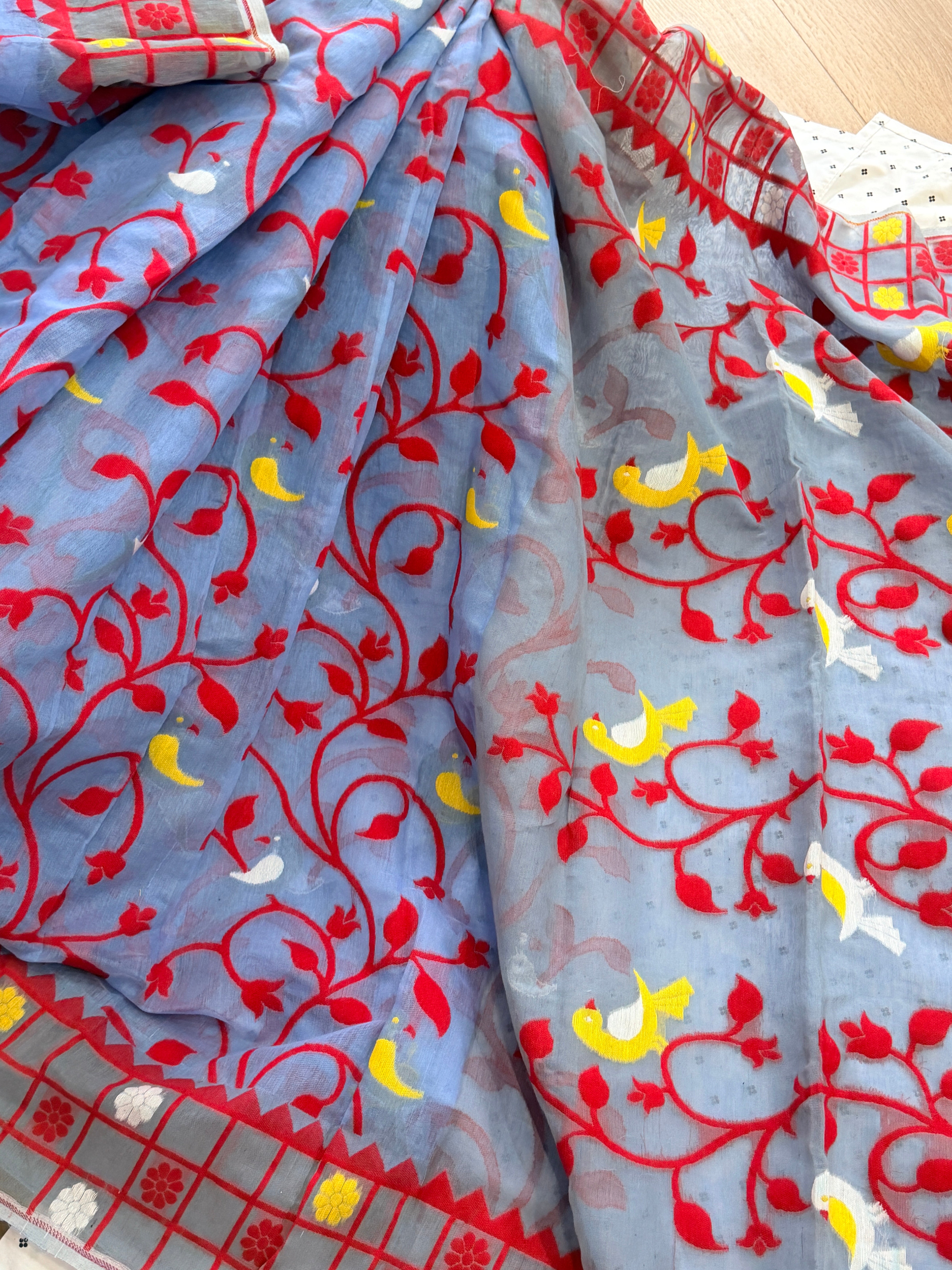 Muslin Jamdani Saree