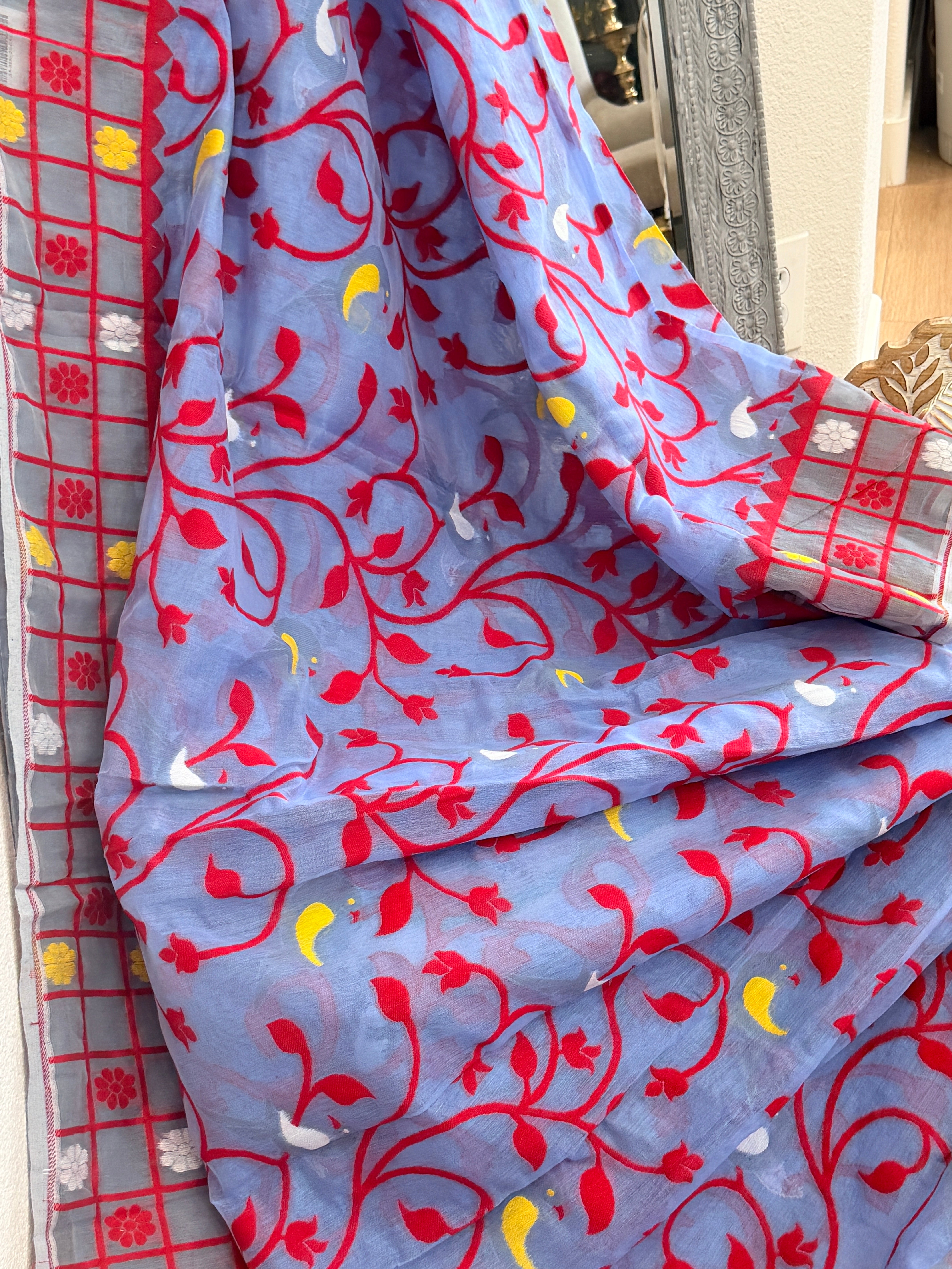 Muslin Jamdani Saree