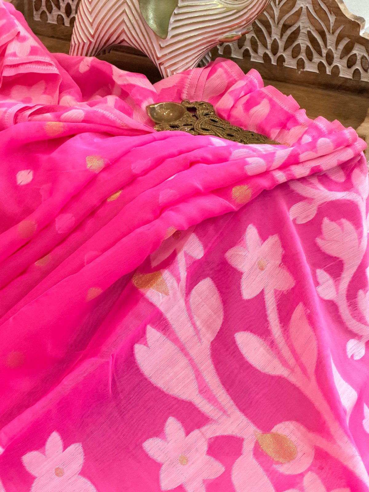 Muslin Jamdani Saree