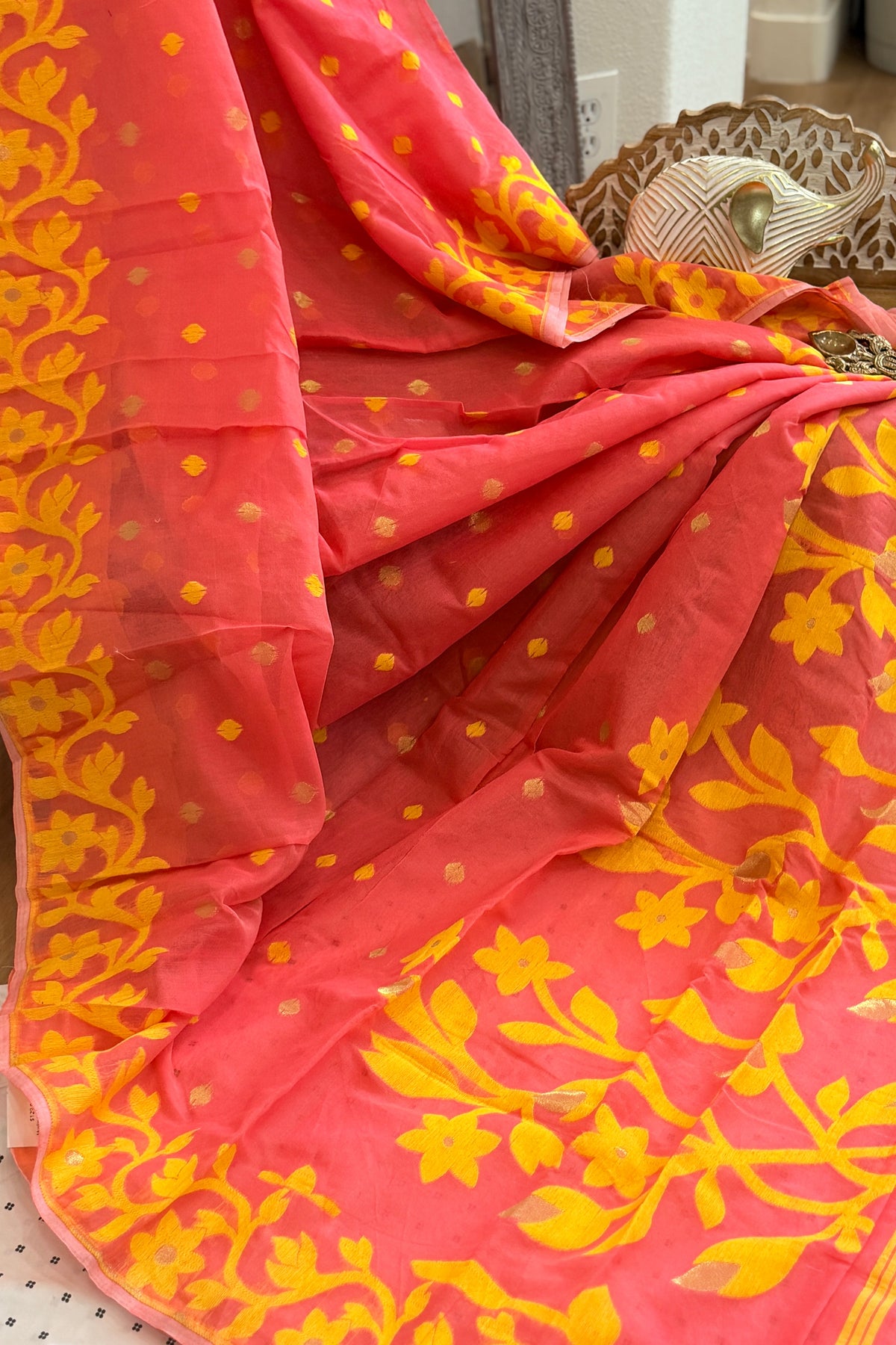 Muslin Jamdani Saree