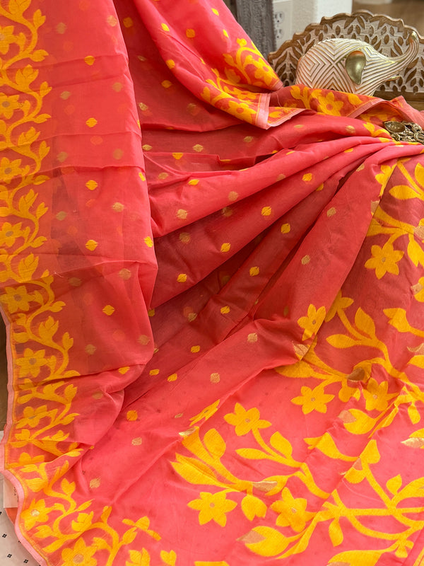 Muslin Jamdani Saree