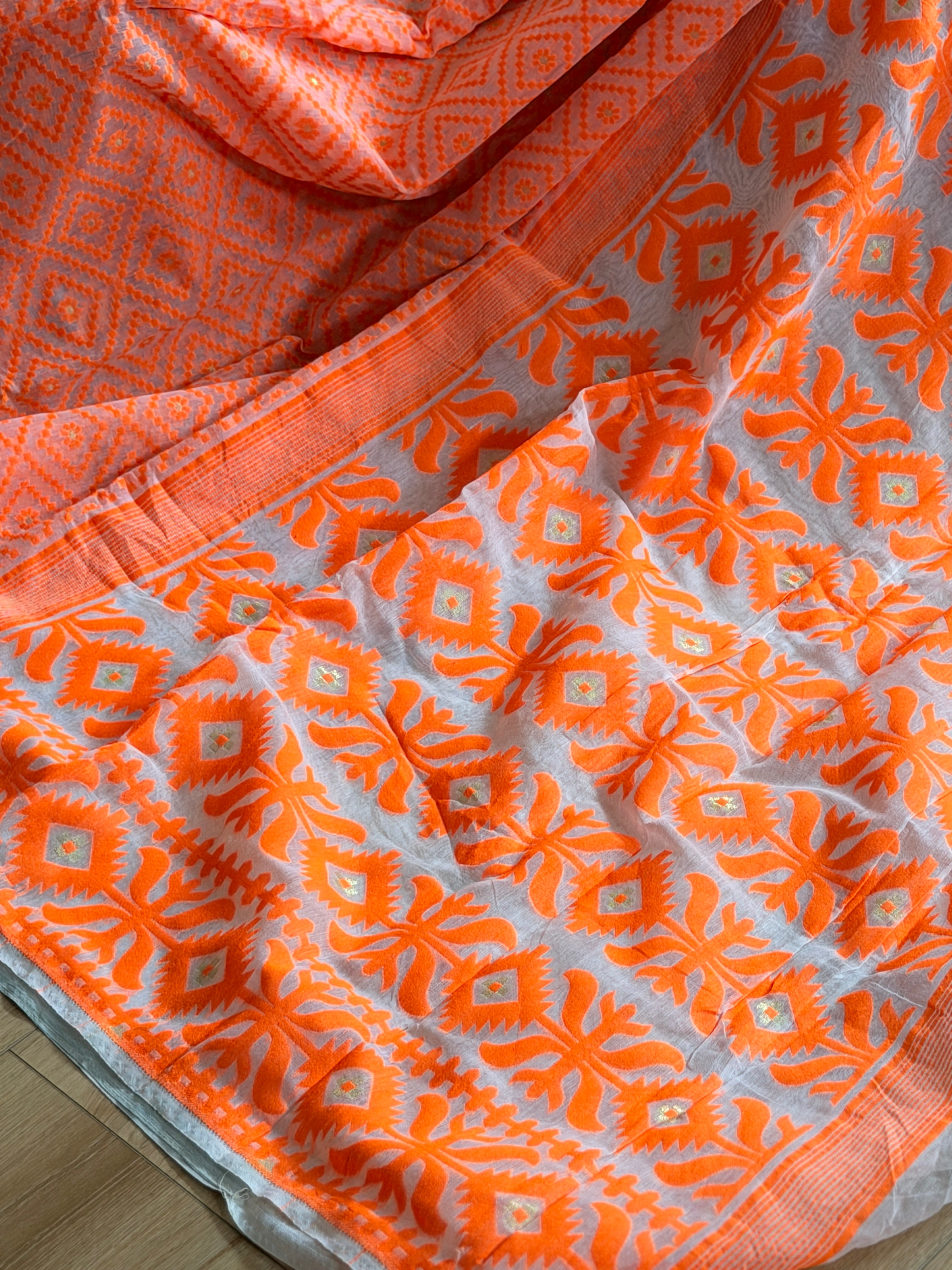 Muslin Jamdani Saree