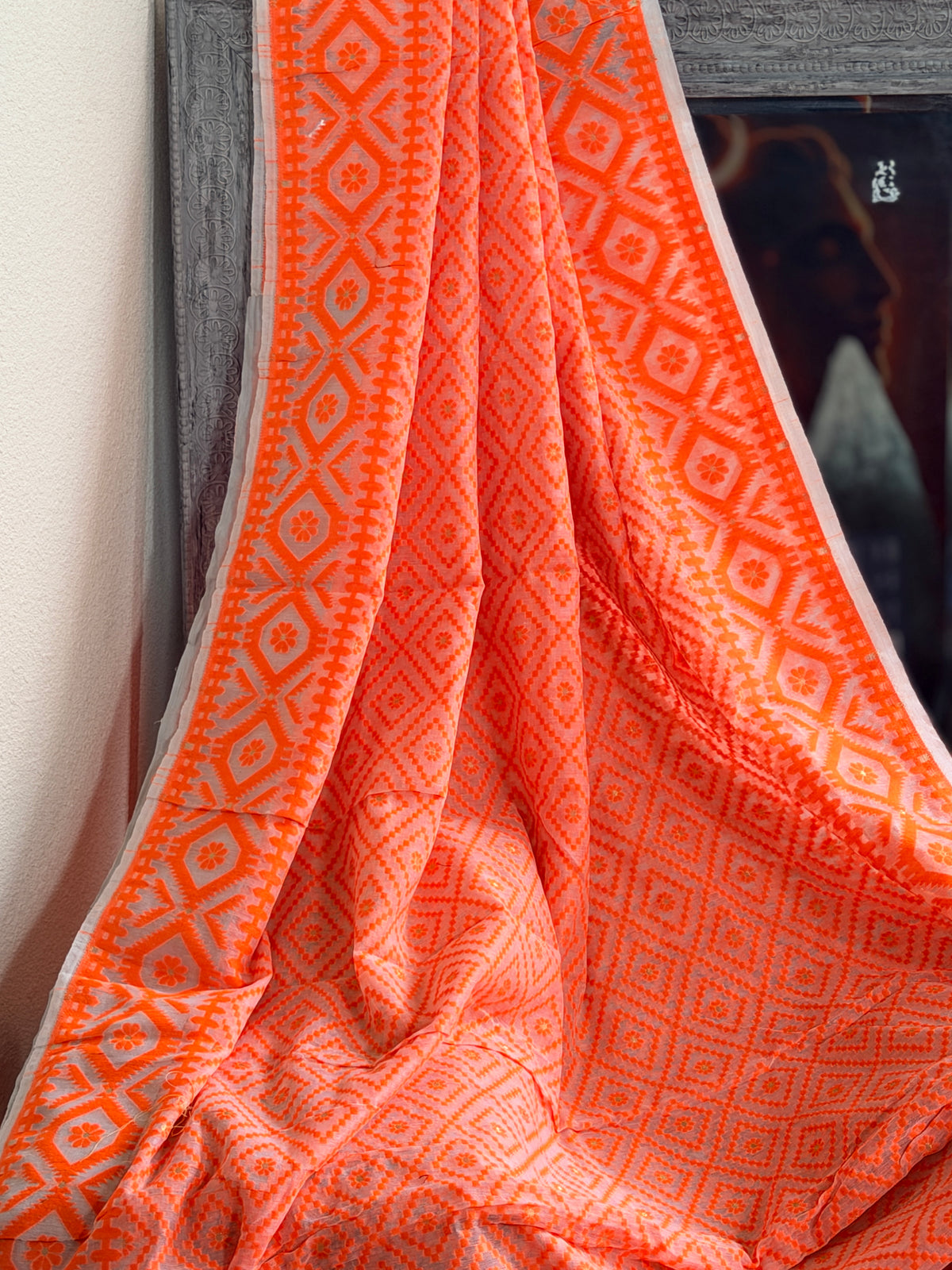 Muslin Jamdani Saree