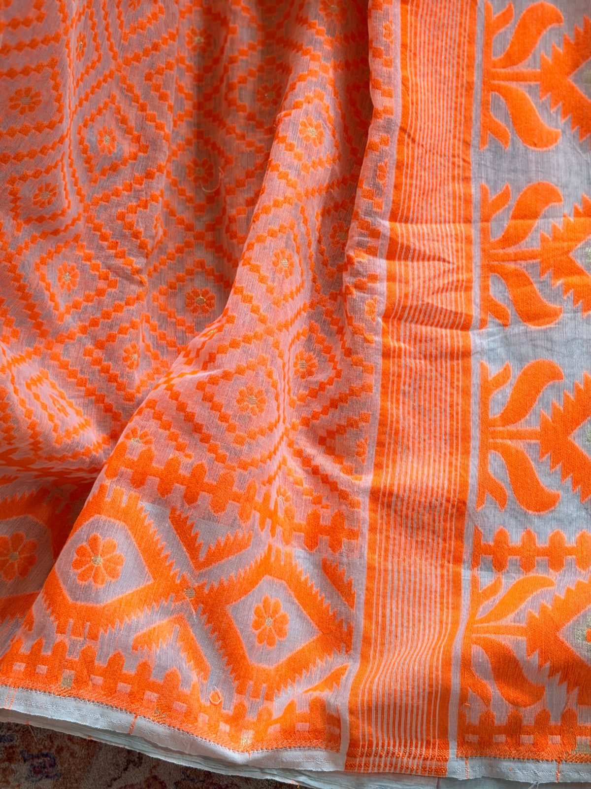 Muslin Jamdani Saree
