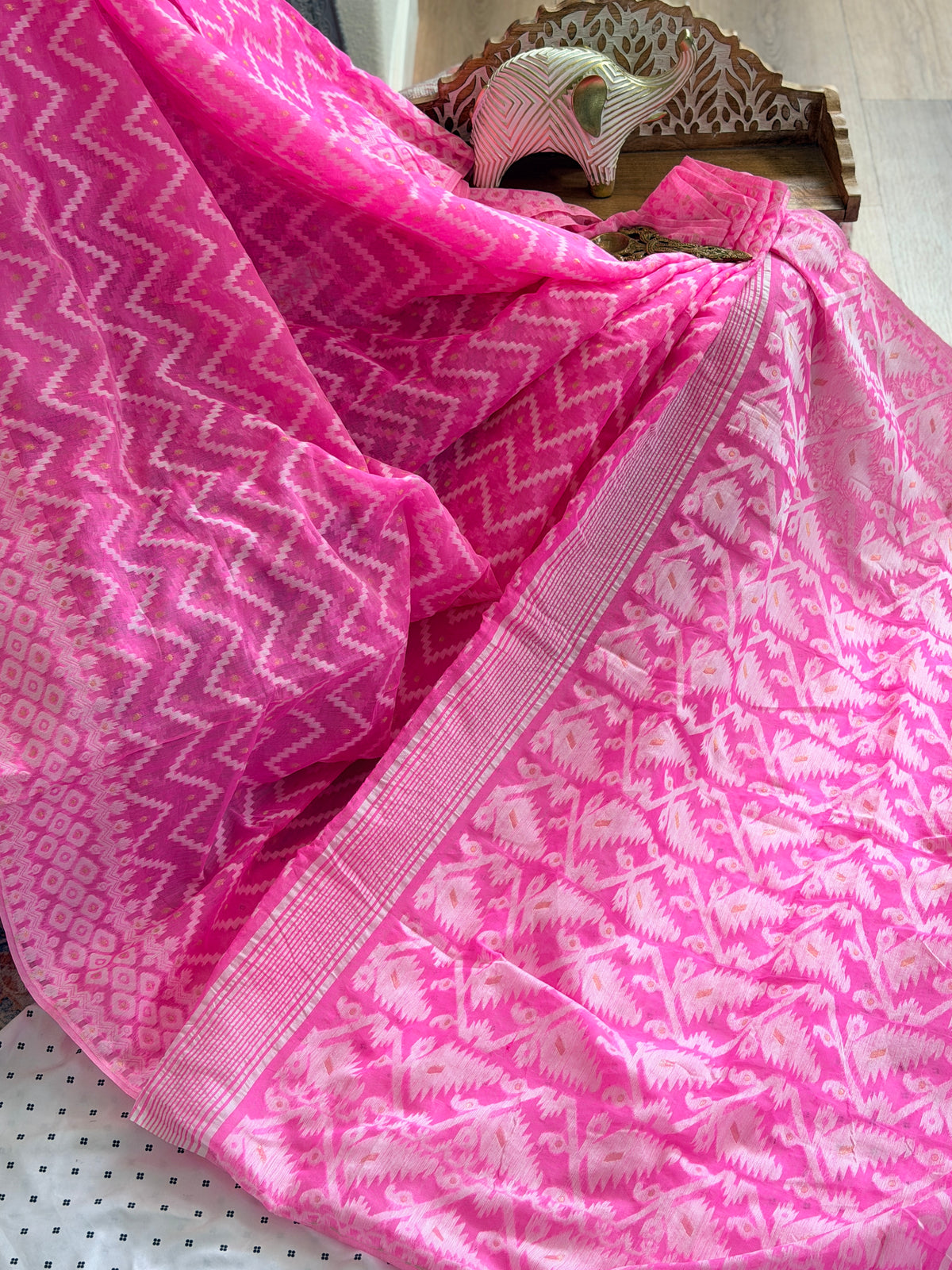 Muslin Jamdani Saree