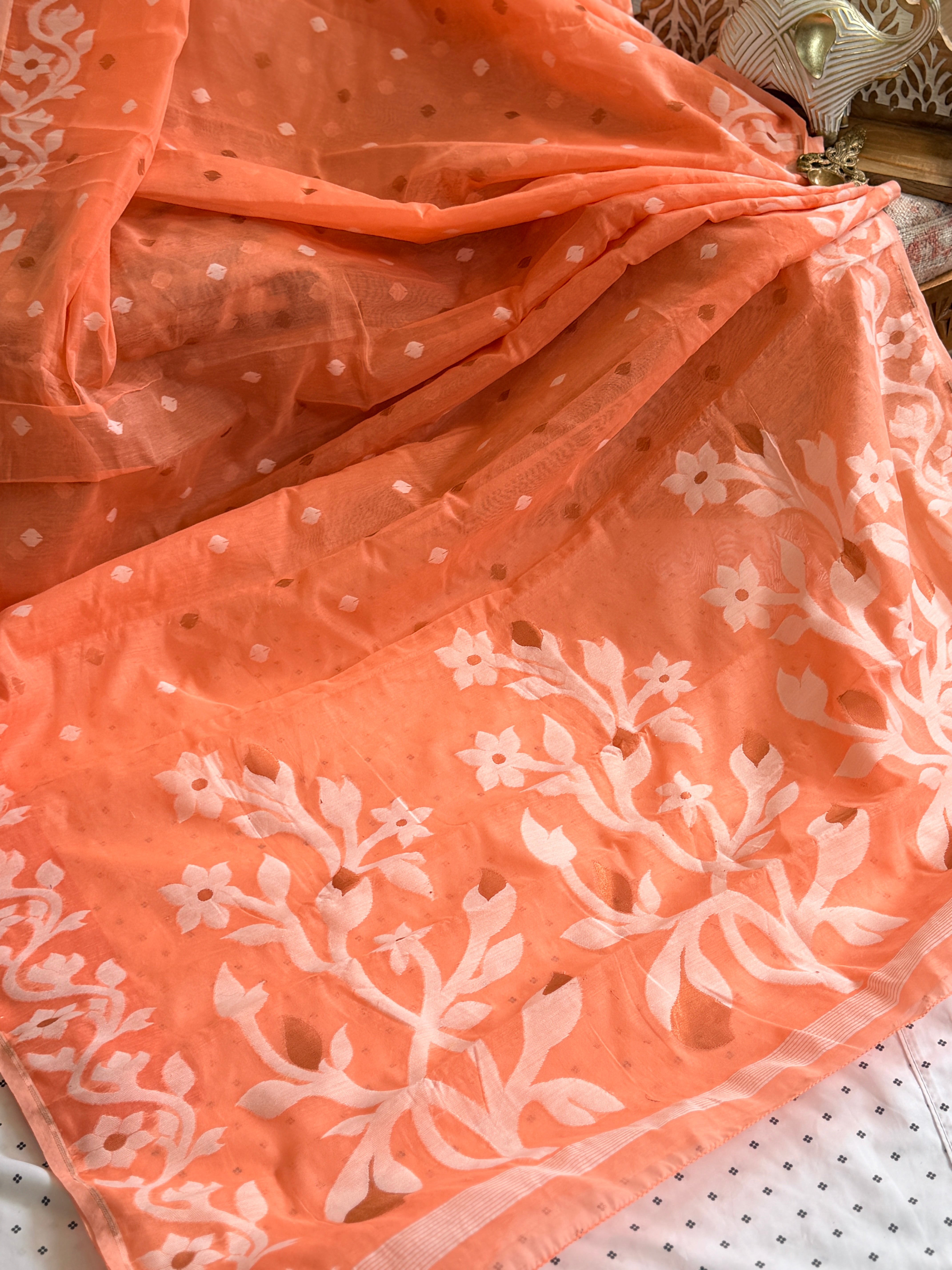 Muslin Jamdani Saree