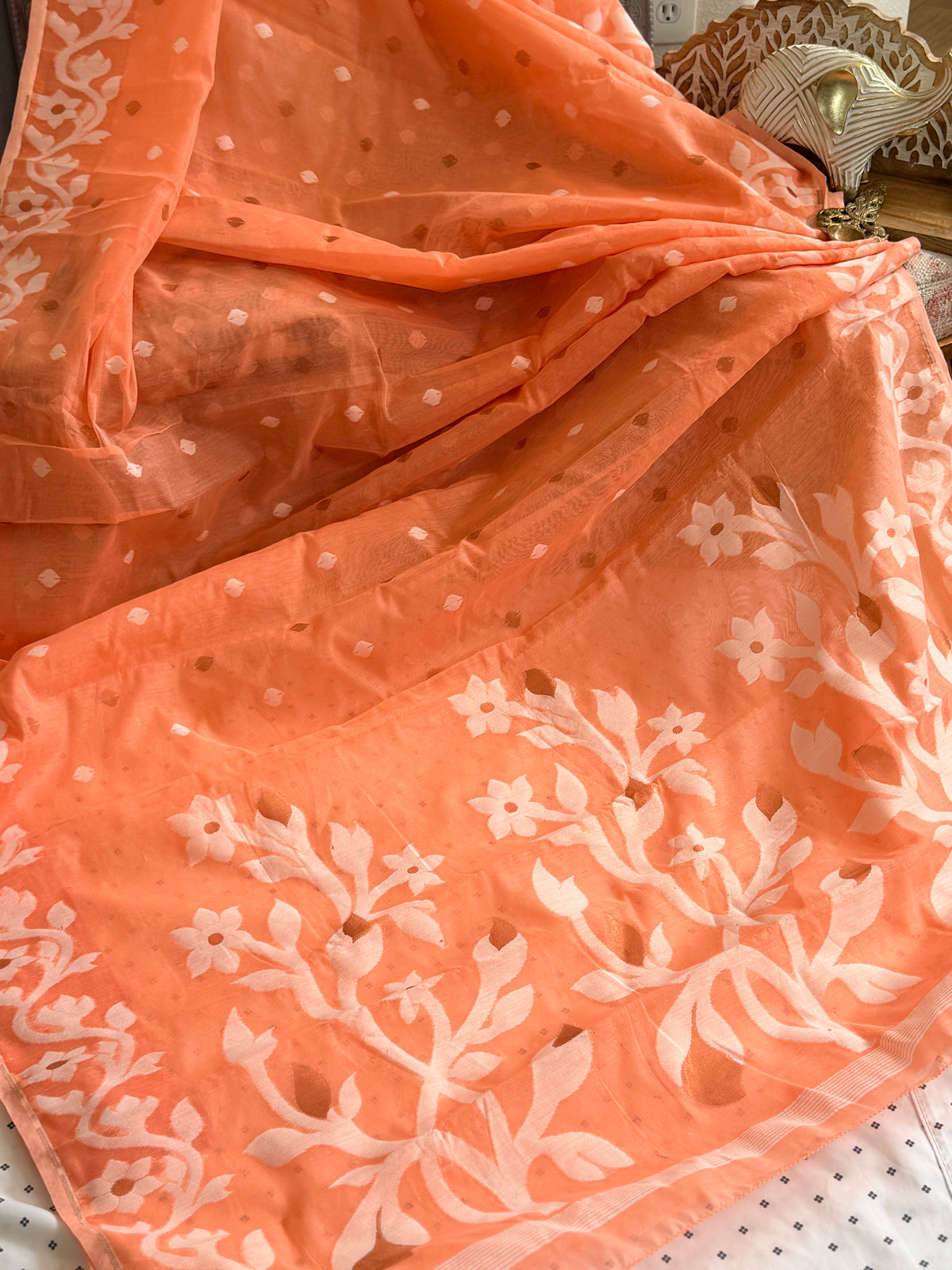 Muslin Jamdani Saree