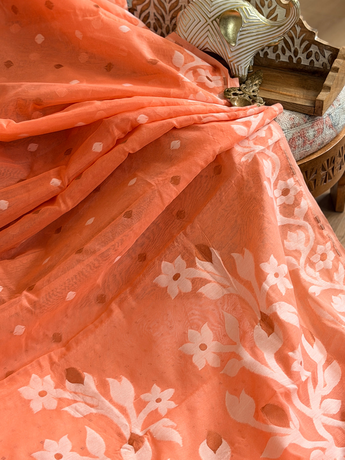Muslin Jamdani Saree
