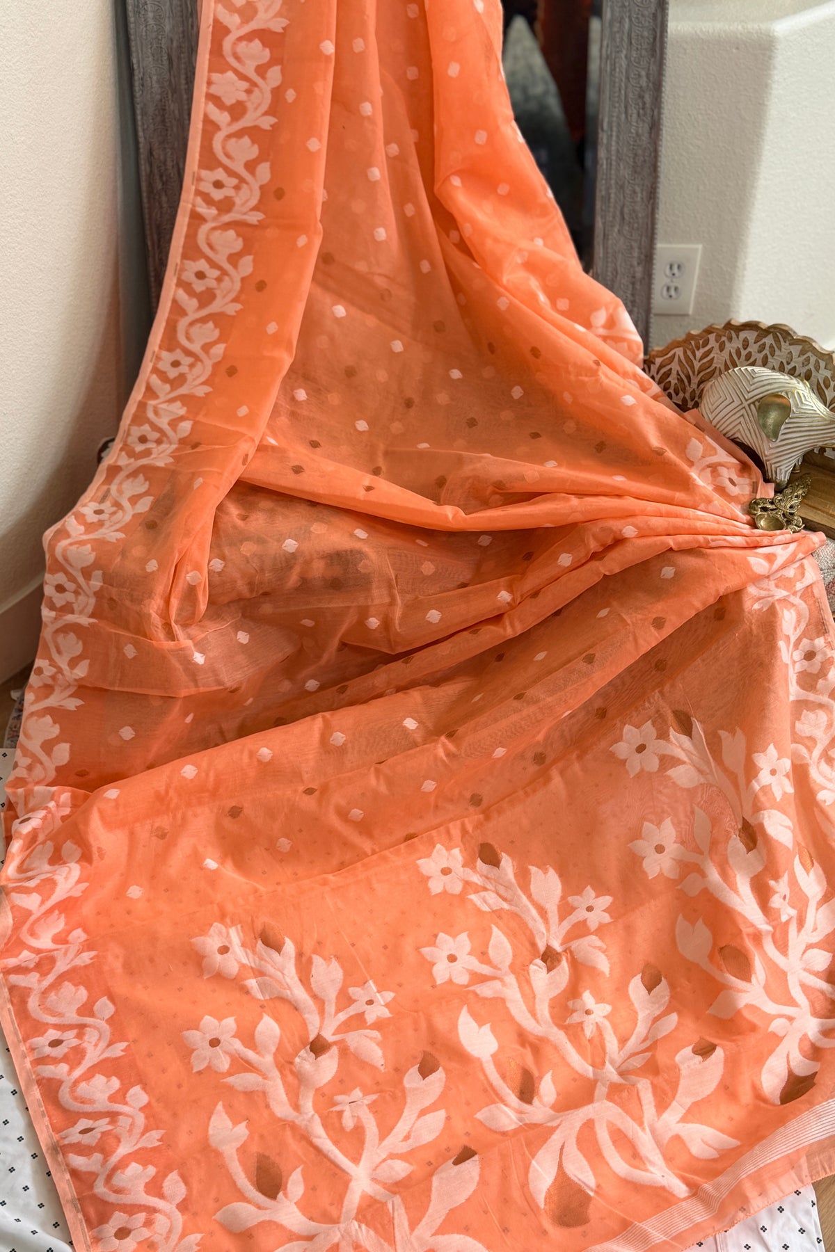 Muslin Jamdani Saree