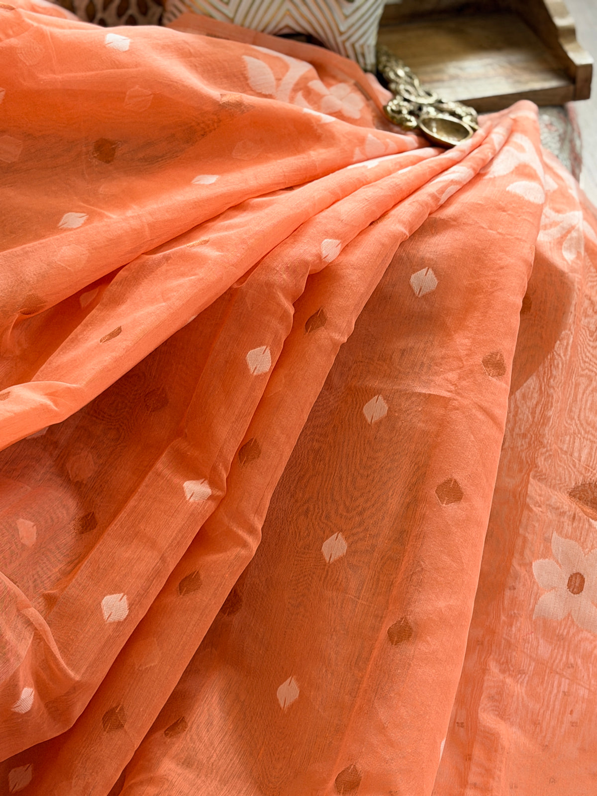 Muslin Jamdani Saree