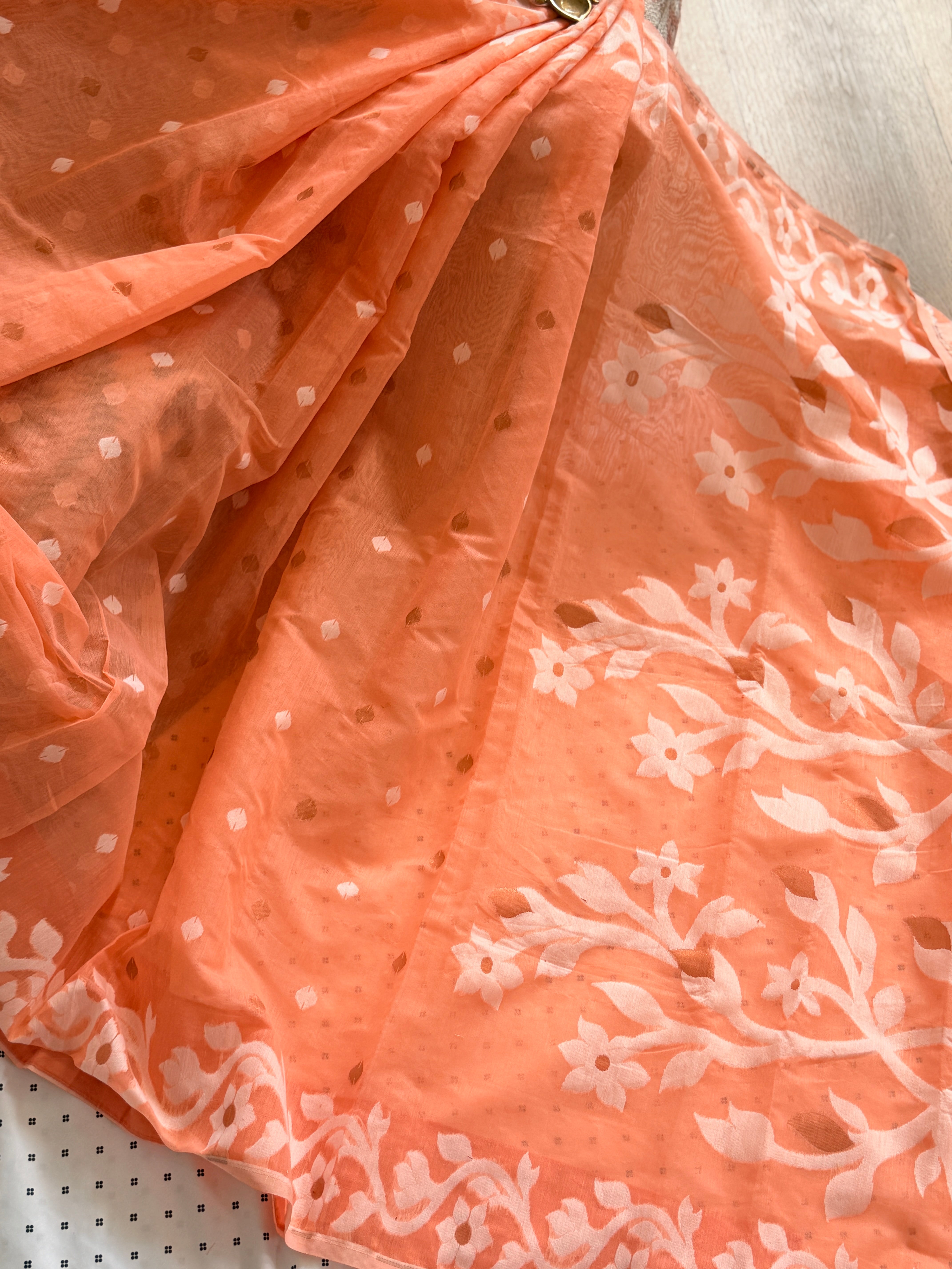 Muslin Jamdani Saree
