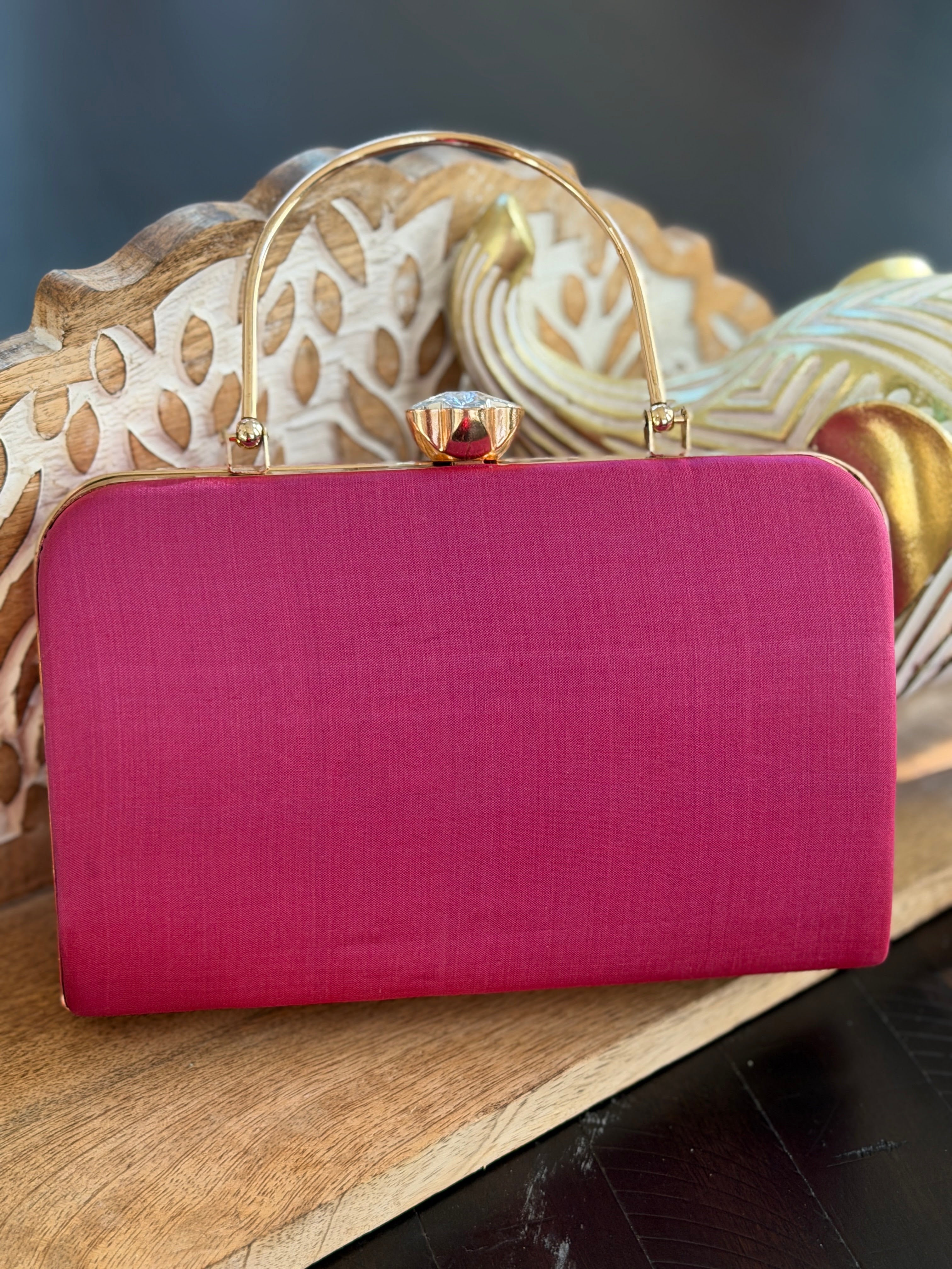 Silk Paithani Purse/Clutch