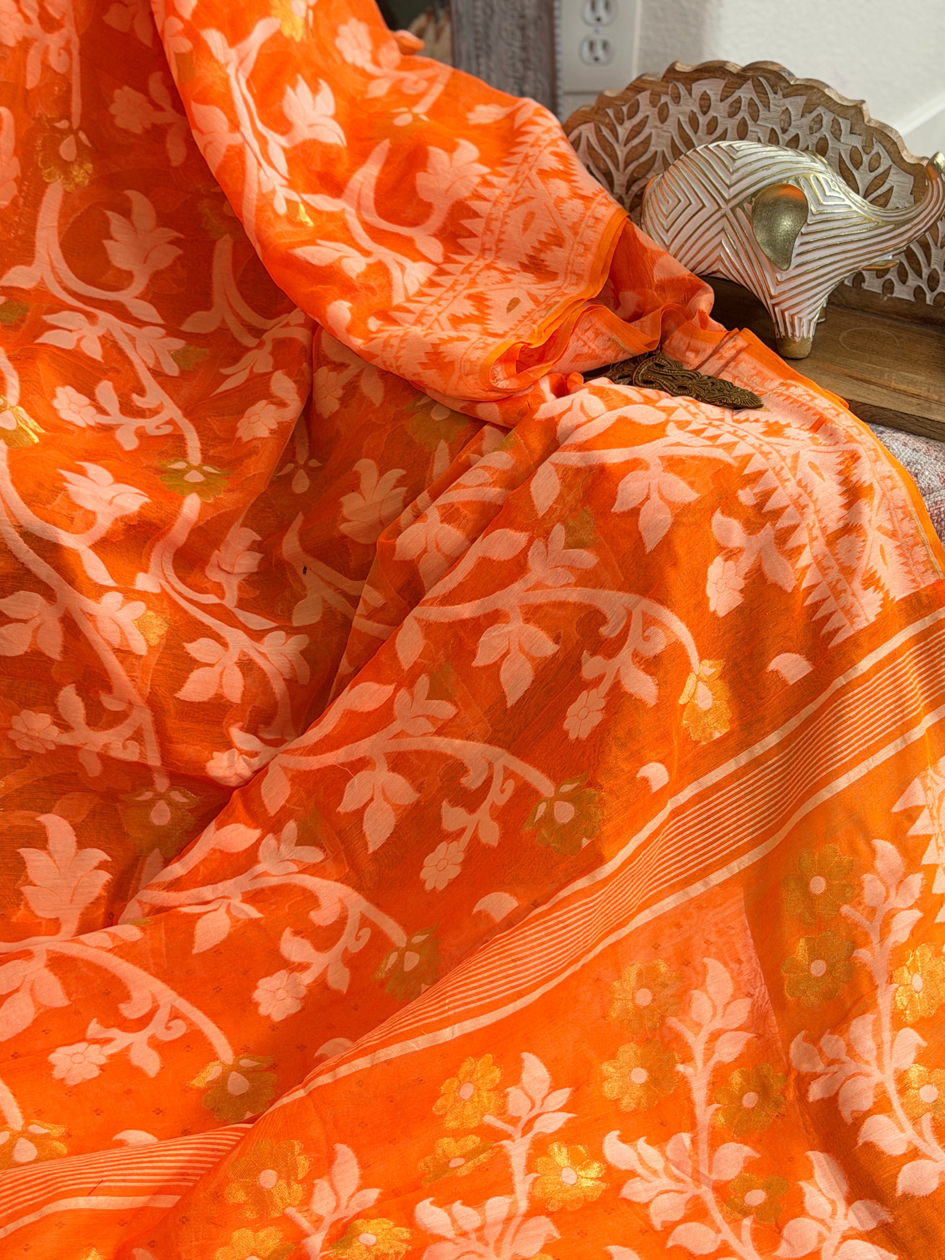 Muslin Jamdani Saree