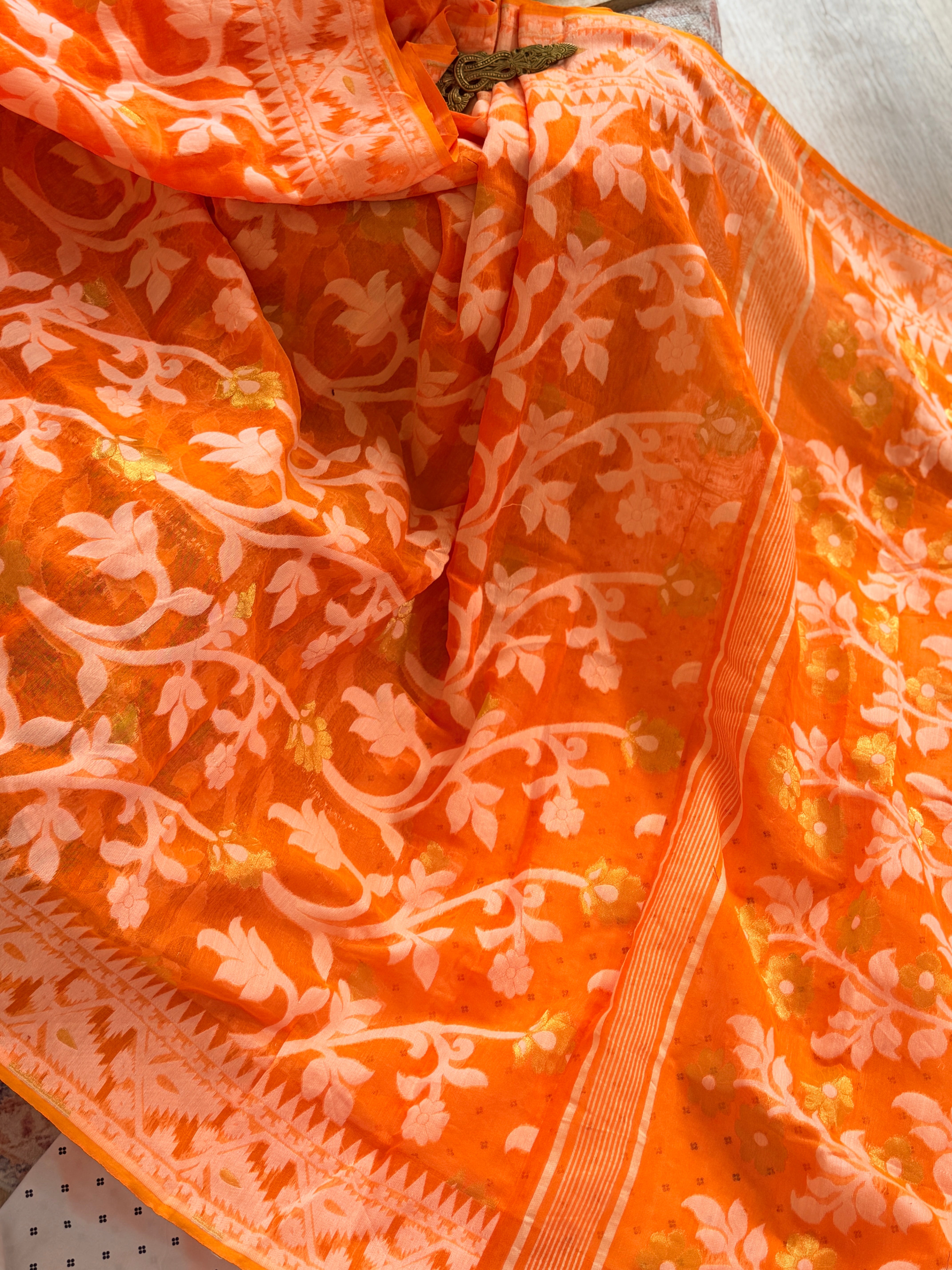 Muslin Jamdani Saree