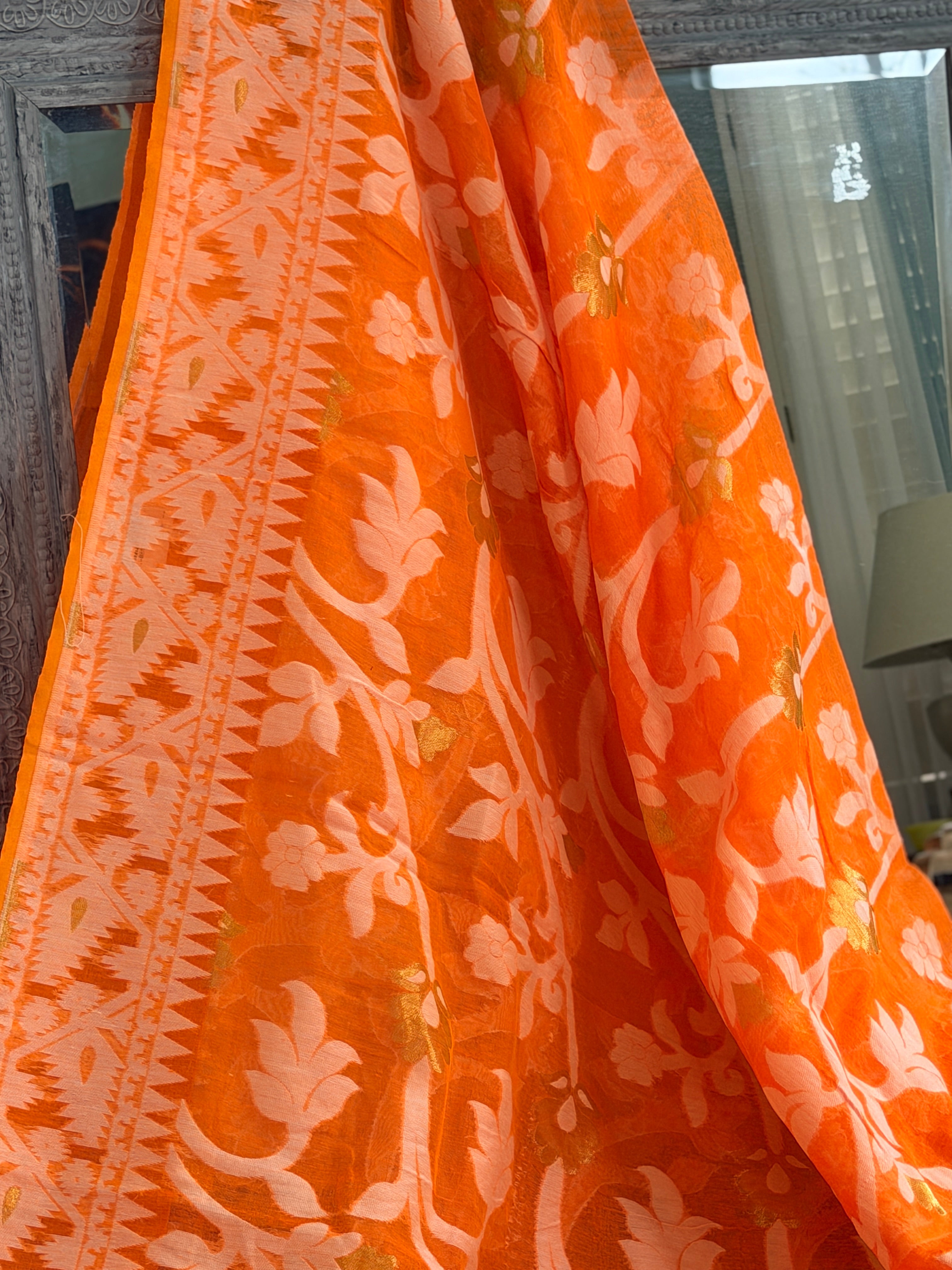 Muslin Jamdani Saree